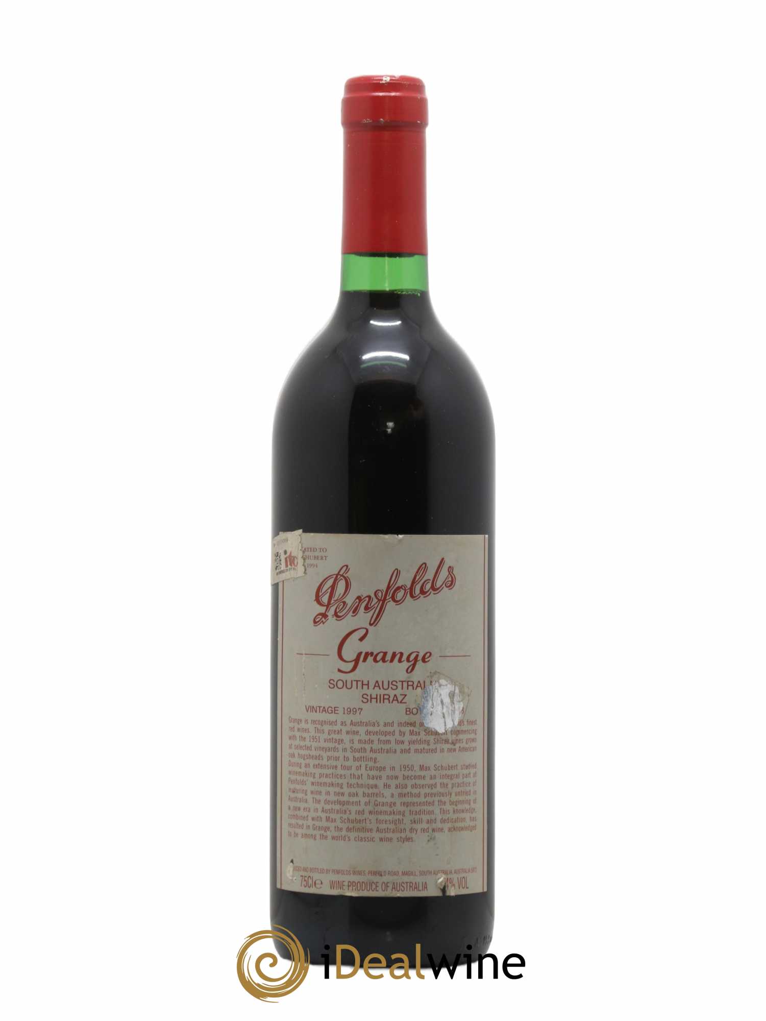 South Australia Penfolds Wines Grange 1997 - Lot de 1 bouteille - 0