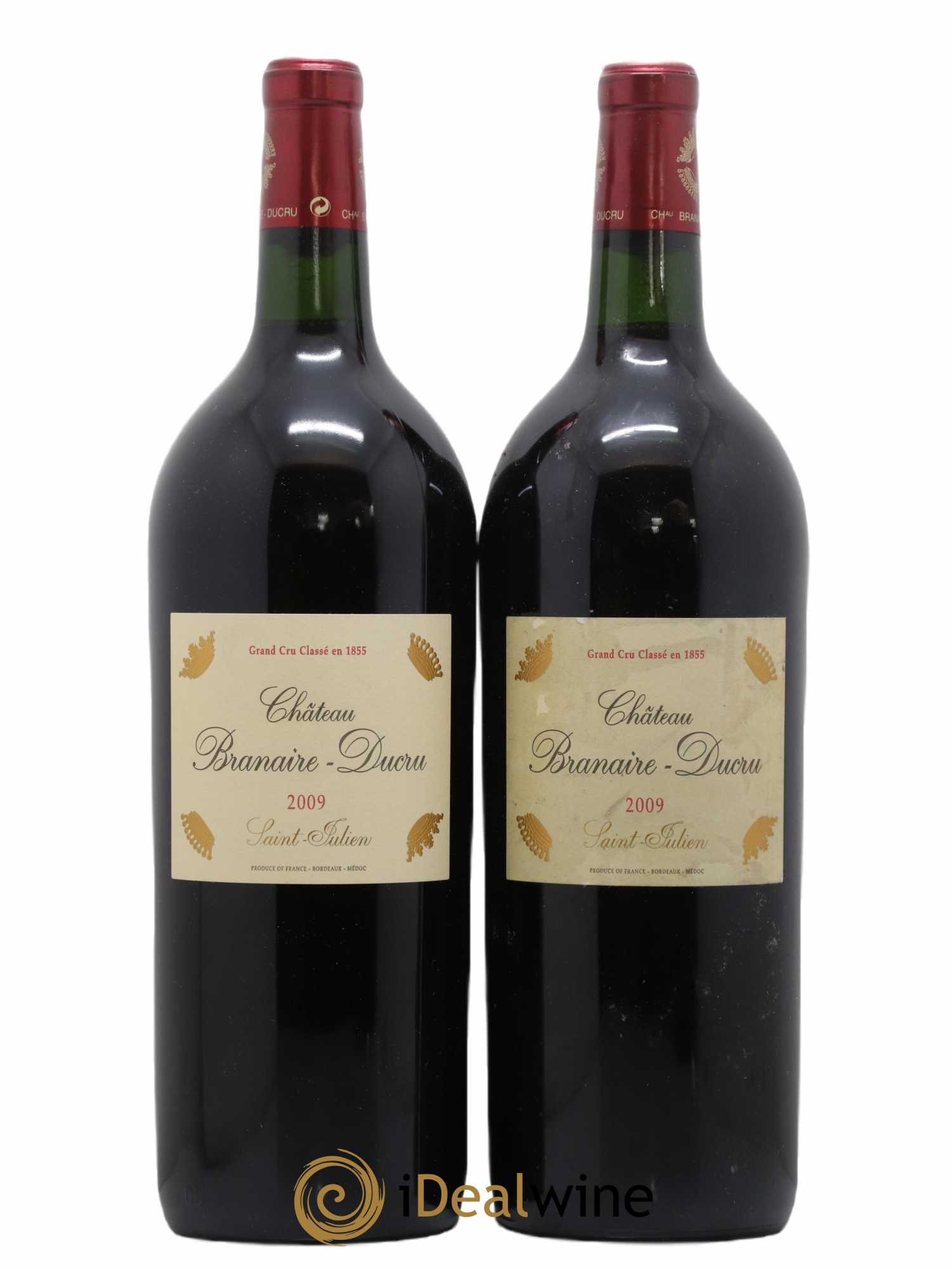Château Branaire Ducru 4ème Grand Cru Classé 2009 - Lot de 2 magnums - 0
