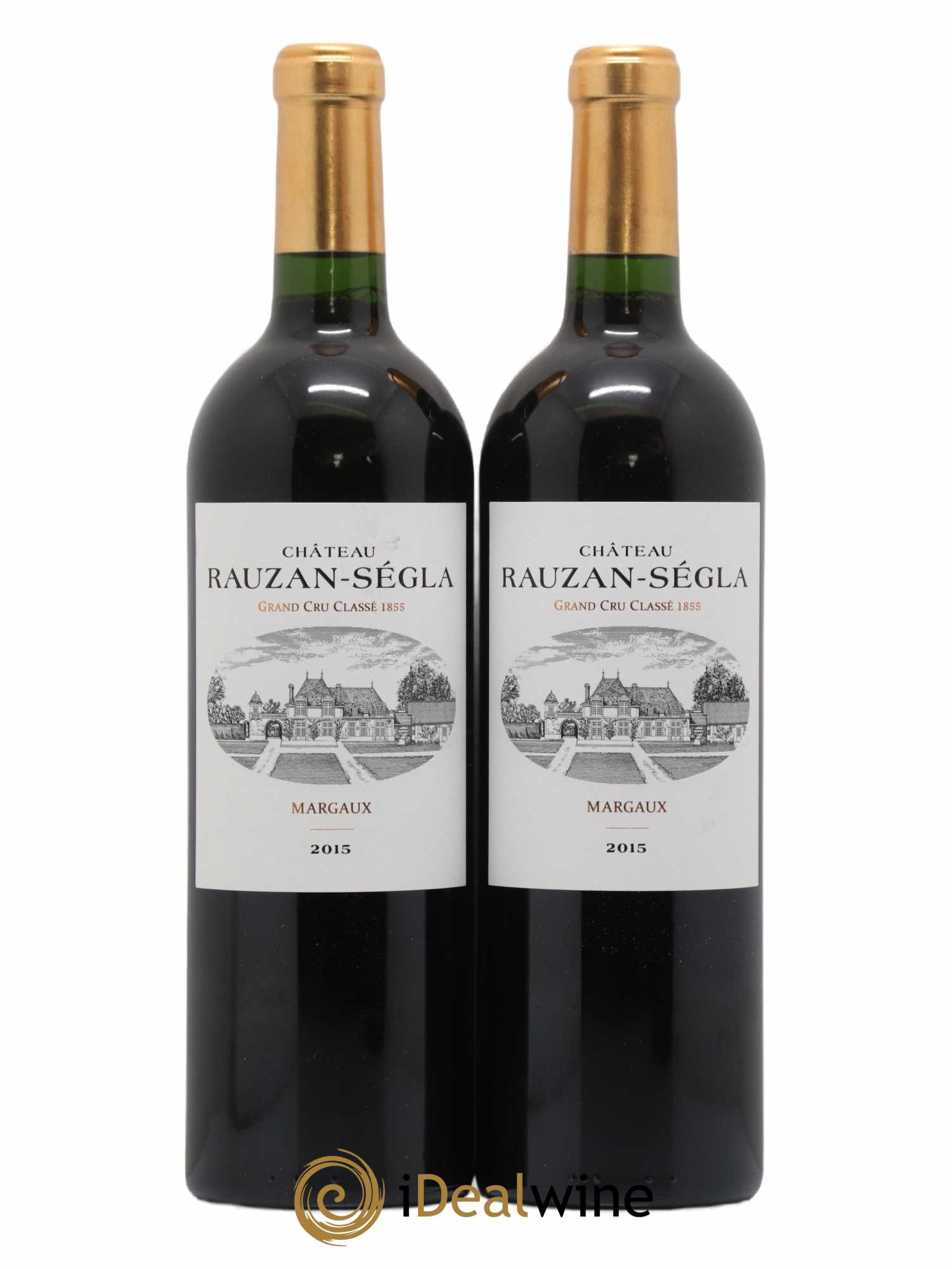 Château Rauzan Ségla Grand Cru Classé 2015 - Lot de 2 bouteilles - 0