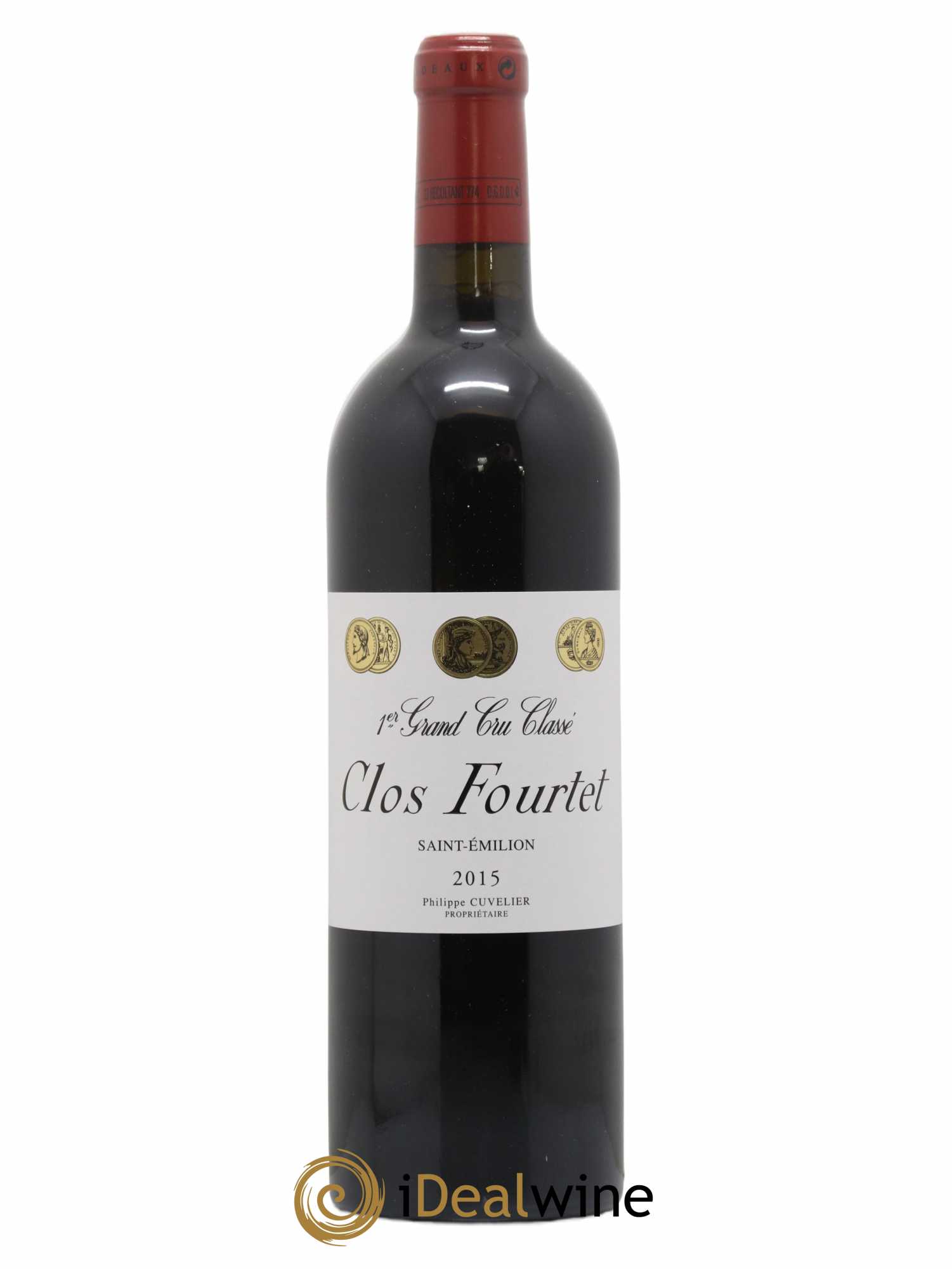 Clos Fourtet 1er Grand Cru Classé B 2015 - Lot de 1 bouteille - 0
