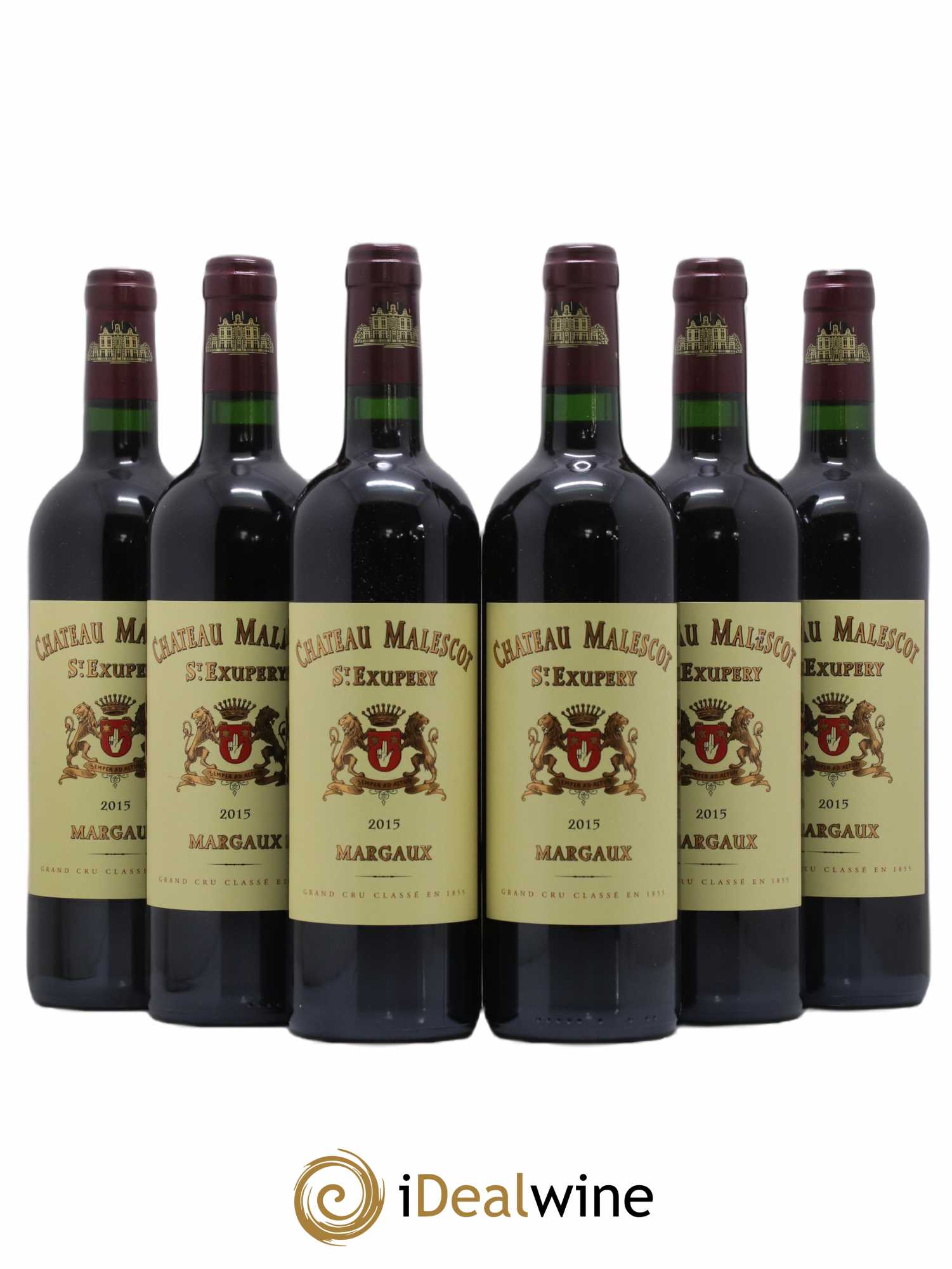 Château Malescot Saint-Exupéry 3ème Grand Cru Classé (sans prix de réserve) 2015 - Lot de 6 bouteilles - 0