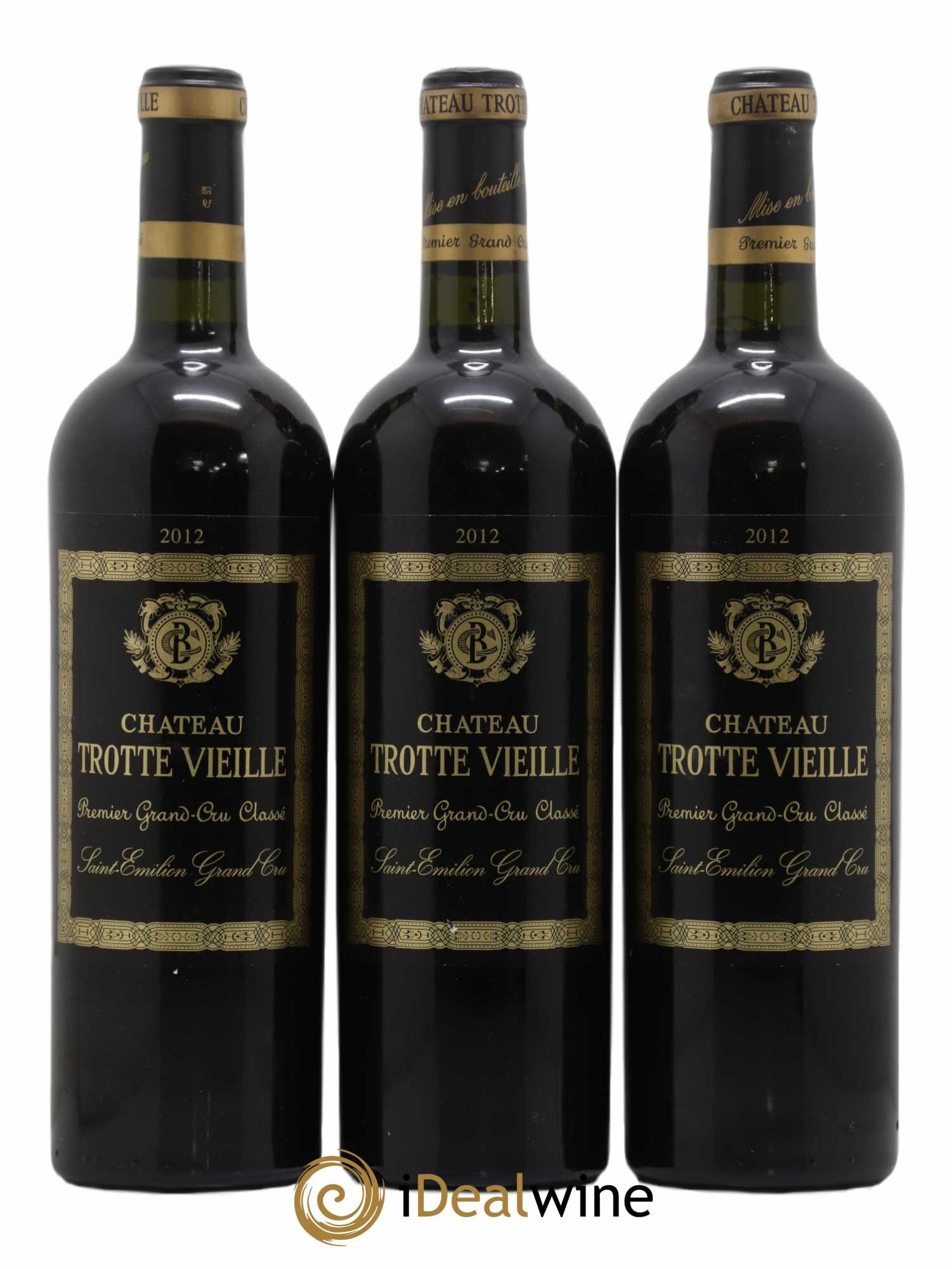 Château Trotte Vieille 1er Grand Cru Classé B 2012 - Lot de 3 bouteilles - 0