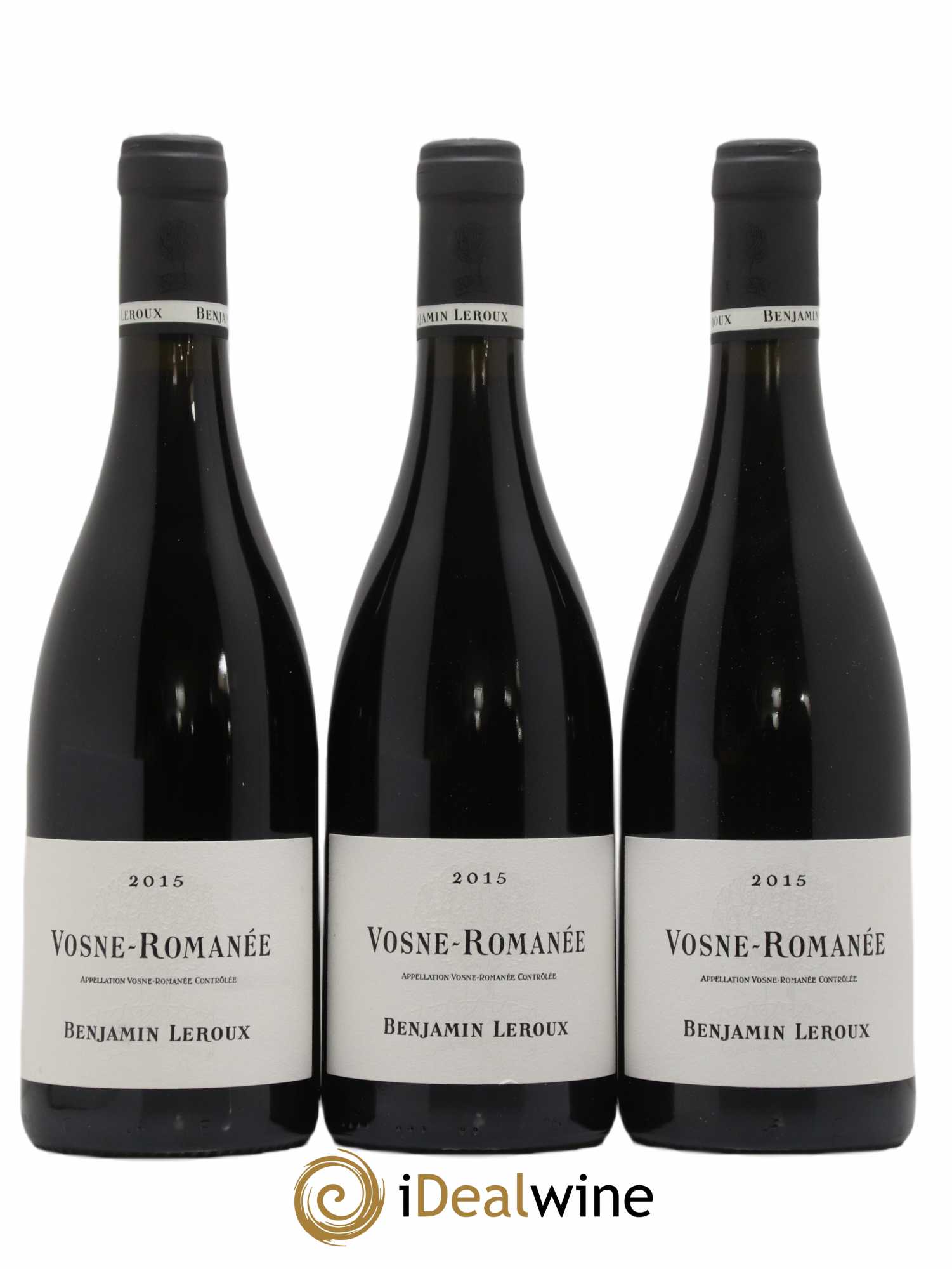 Vosne-Romanée Benjamin Leroux Benjamin Leroux 2015 - Lot de 3 bouteilles - 0