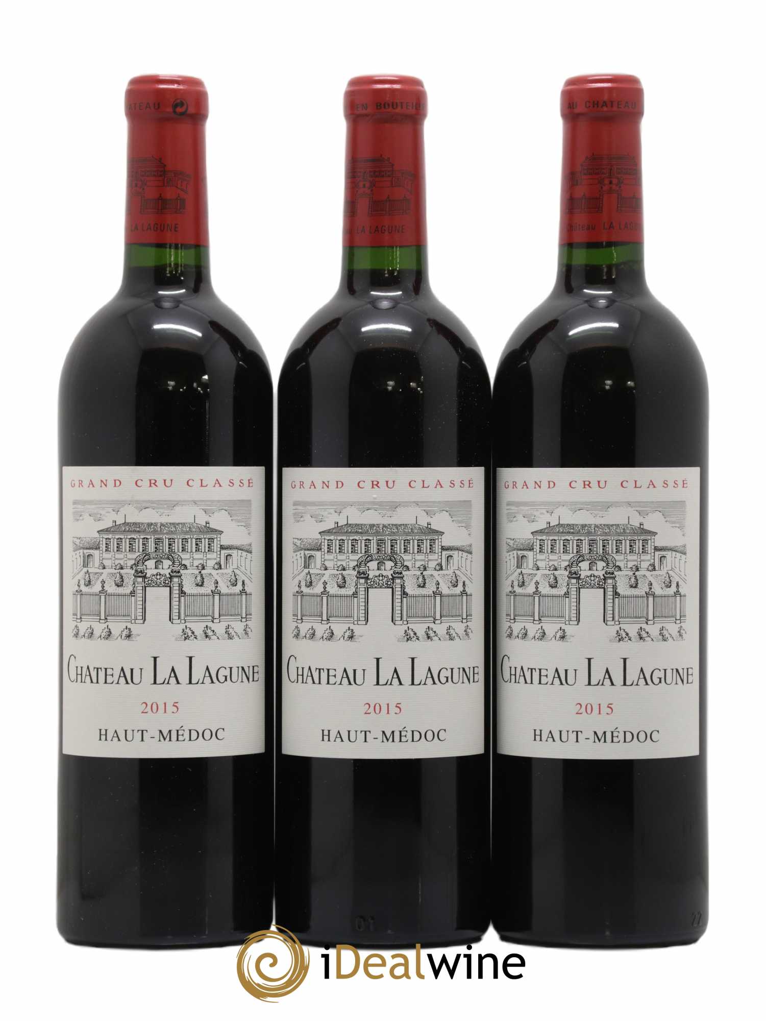 Château la Lagune 3ème Grand Cru Classé 2015 - Lot de 3 bouteilles - 0