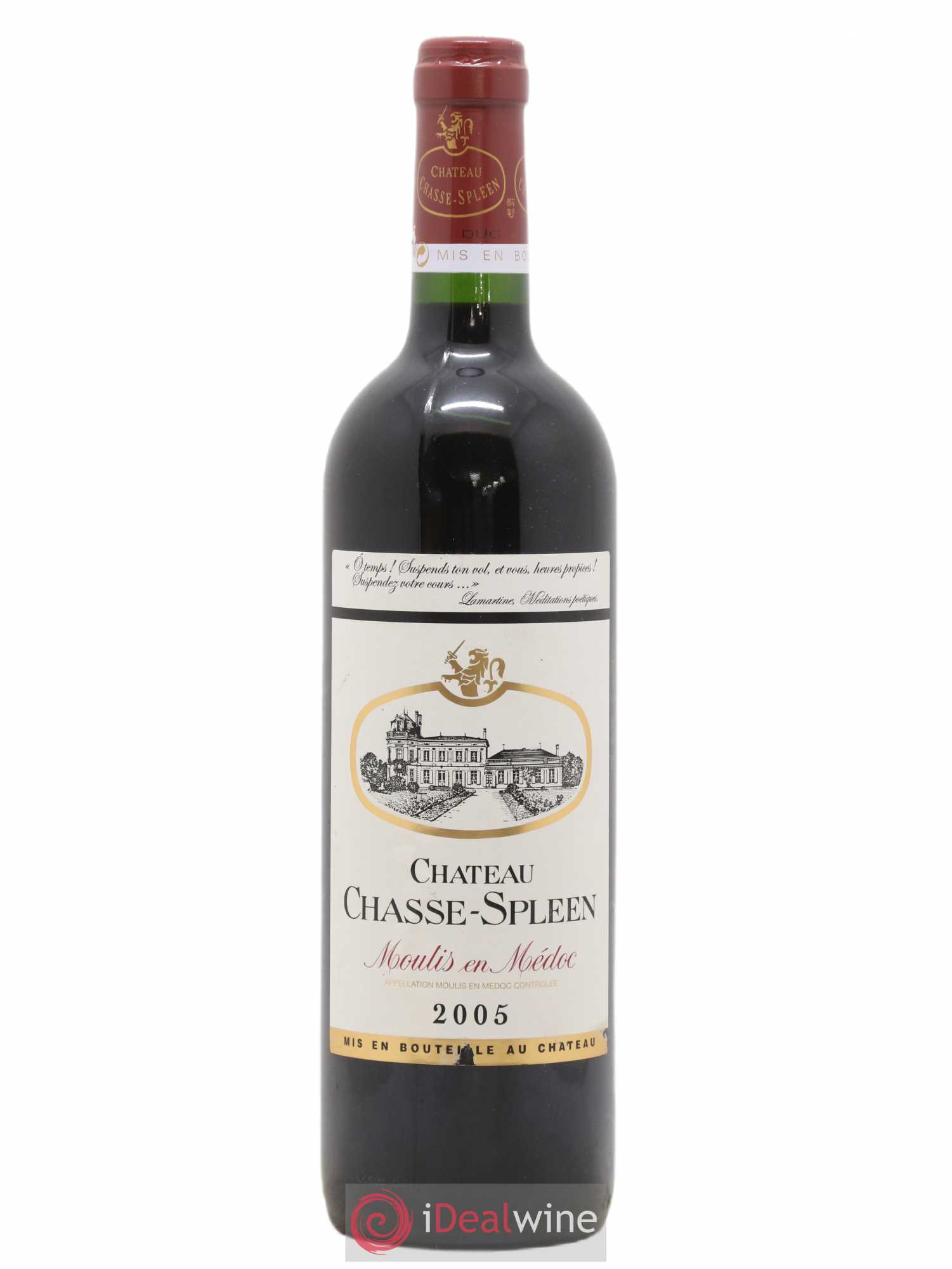 Château Chasse Spleen 2005 - Lot de 1 bouteille - 0