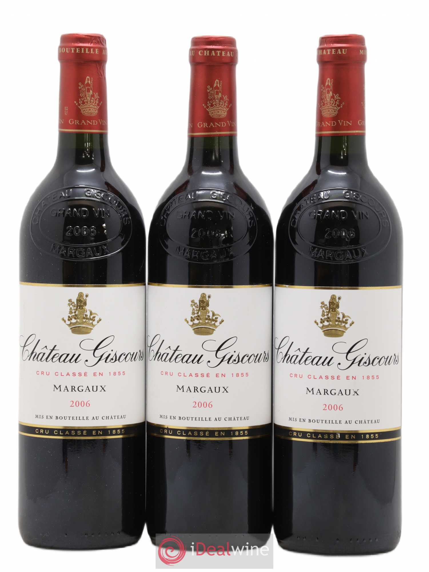 Château Giscours 3ème Grand Cru Classé 2006 - Lot de 3 bouteilles - 0