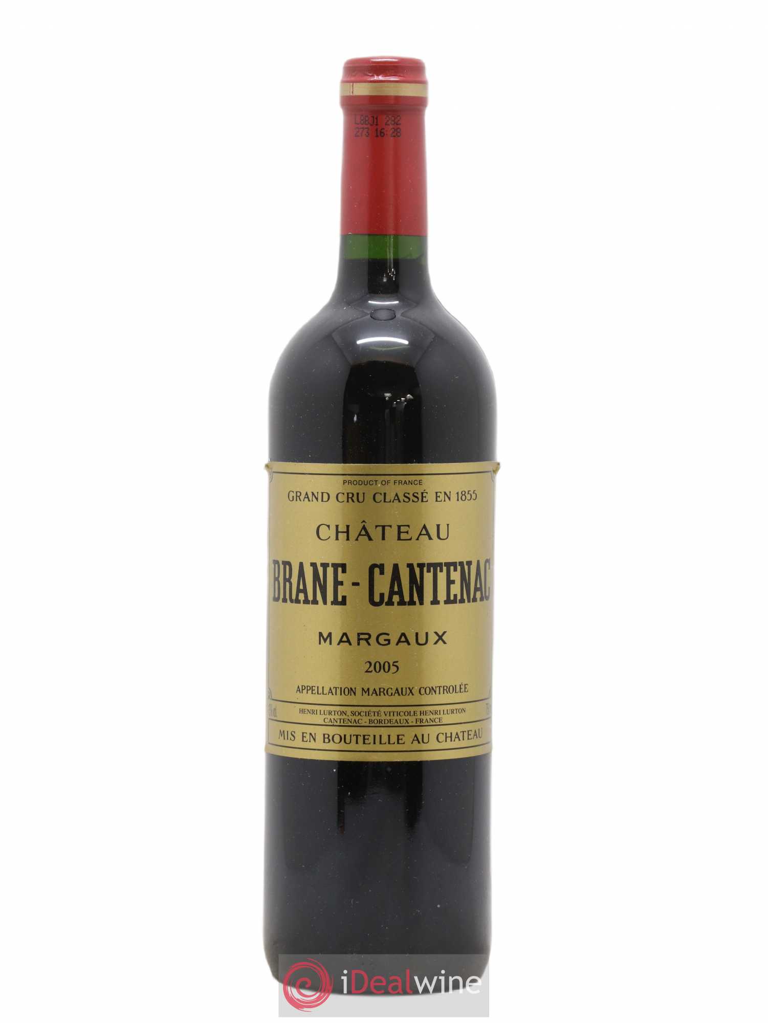 Château Brane Cantenac 2ème Grand Cru Classé 2005 - Lot de 1 bouteille - 0