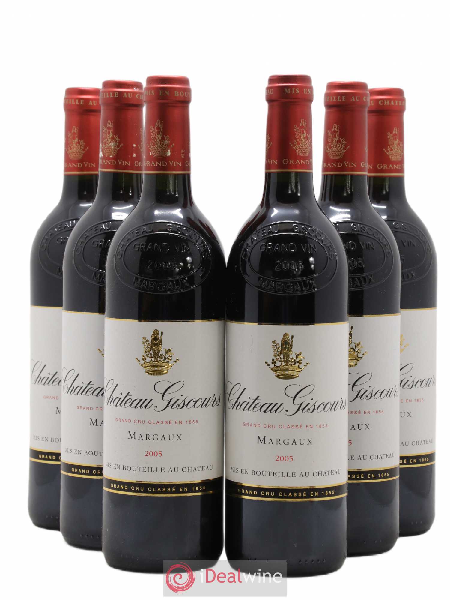 Château Giscours 3ème Grand Cru Classé 2005 - Lot de 6 bouteilles - 0