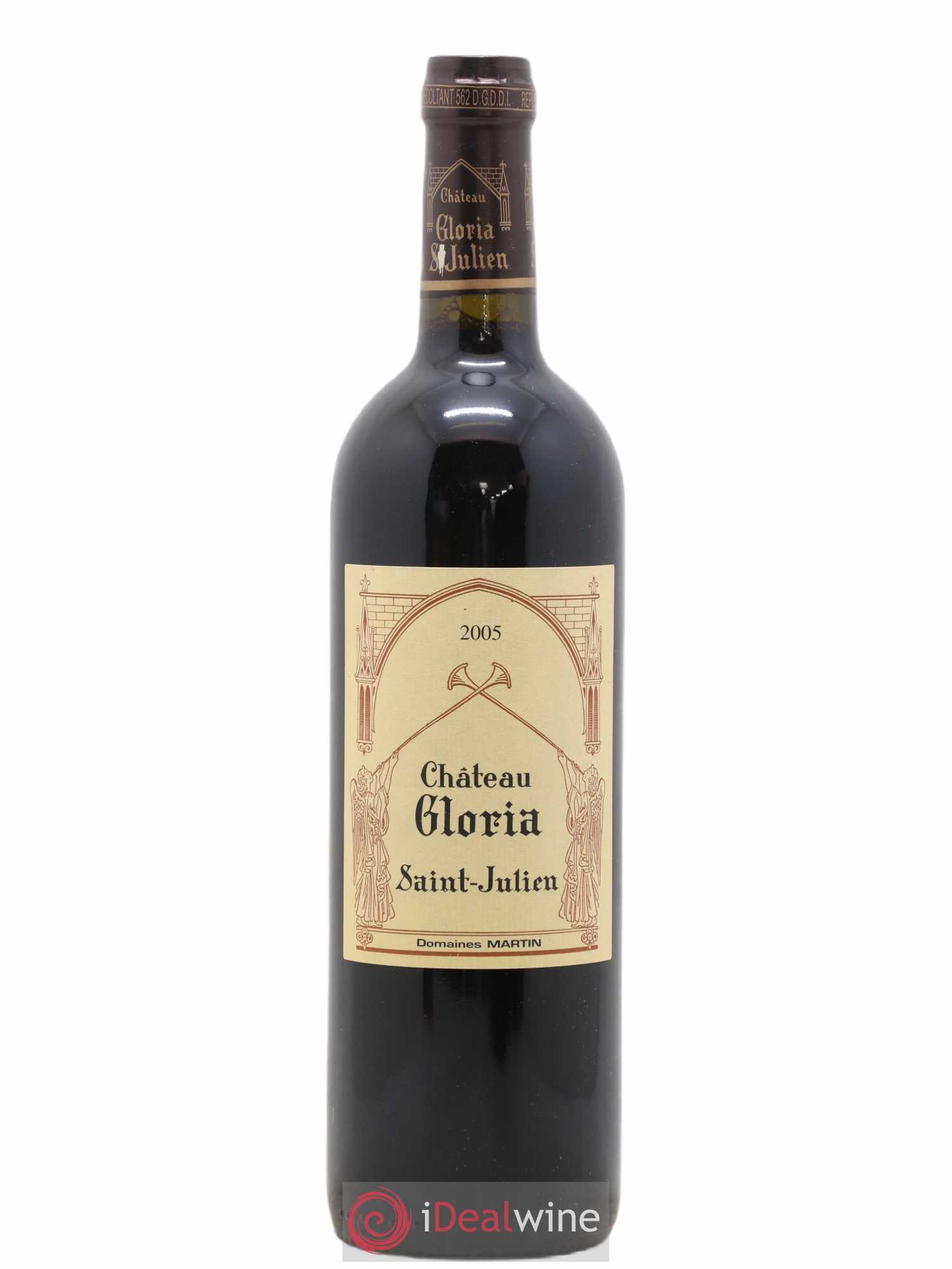 Château Gloria 2005 - Lot de 1 bouteille - 0