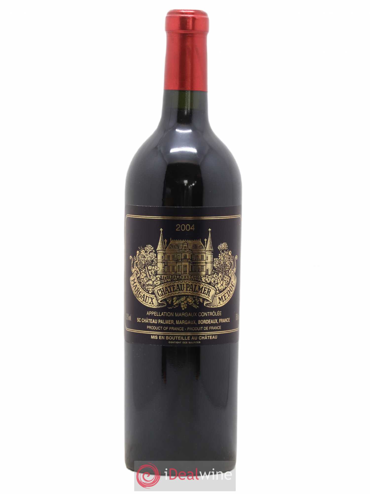 Château Palmer 3ème Grand Cru Classé 2004 - Lot de 1 bouteille - 0