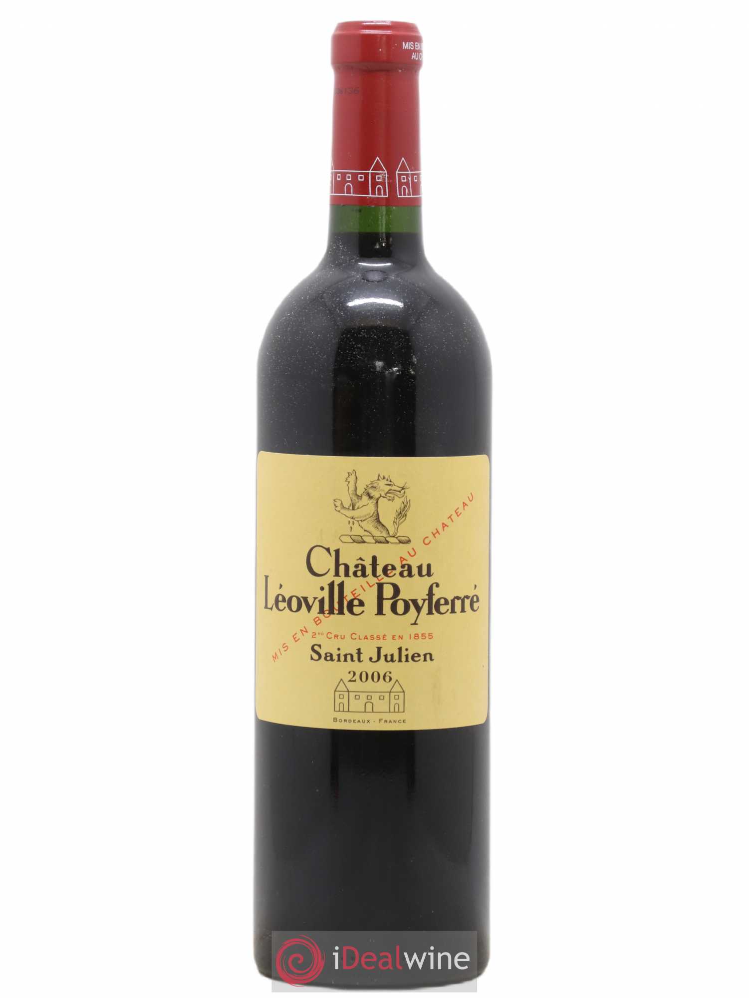 Château Léoville Poyferré 2ème Grand Cru Classé 2006 - Lot de 1 bouteille - 0