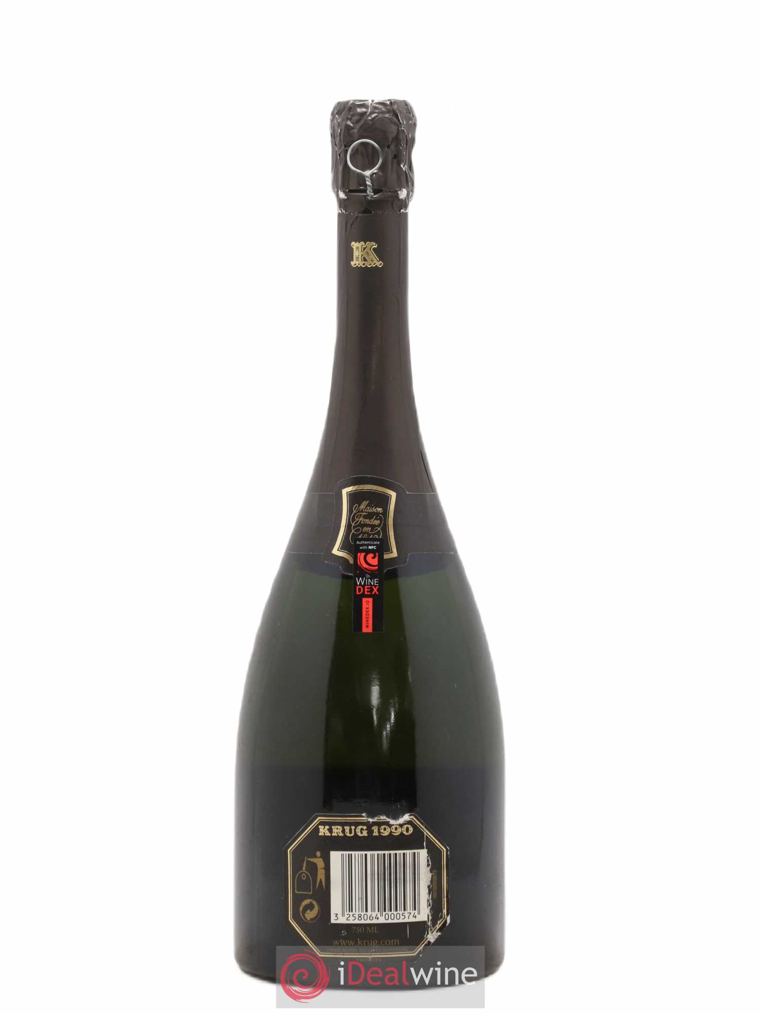 Vintage Krug 1990 - Lot de 1 bouteille - 1