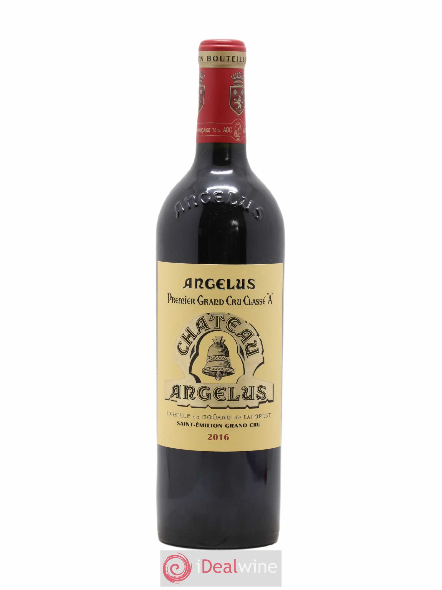 Château Angélus 1er Grand Cru Classé A 2016 - Lot de 1 bouteille - 0