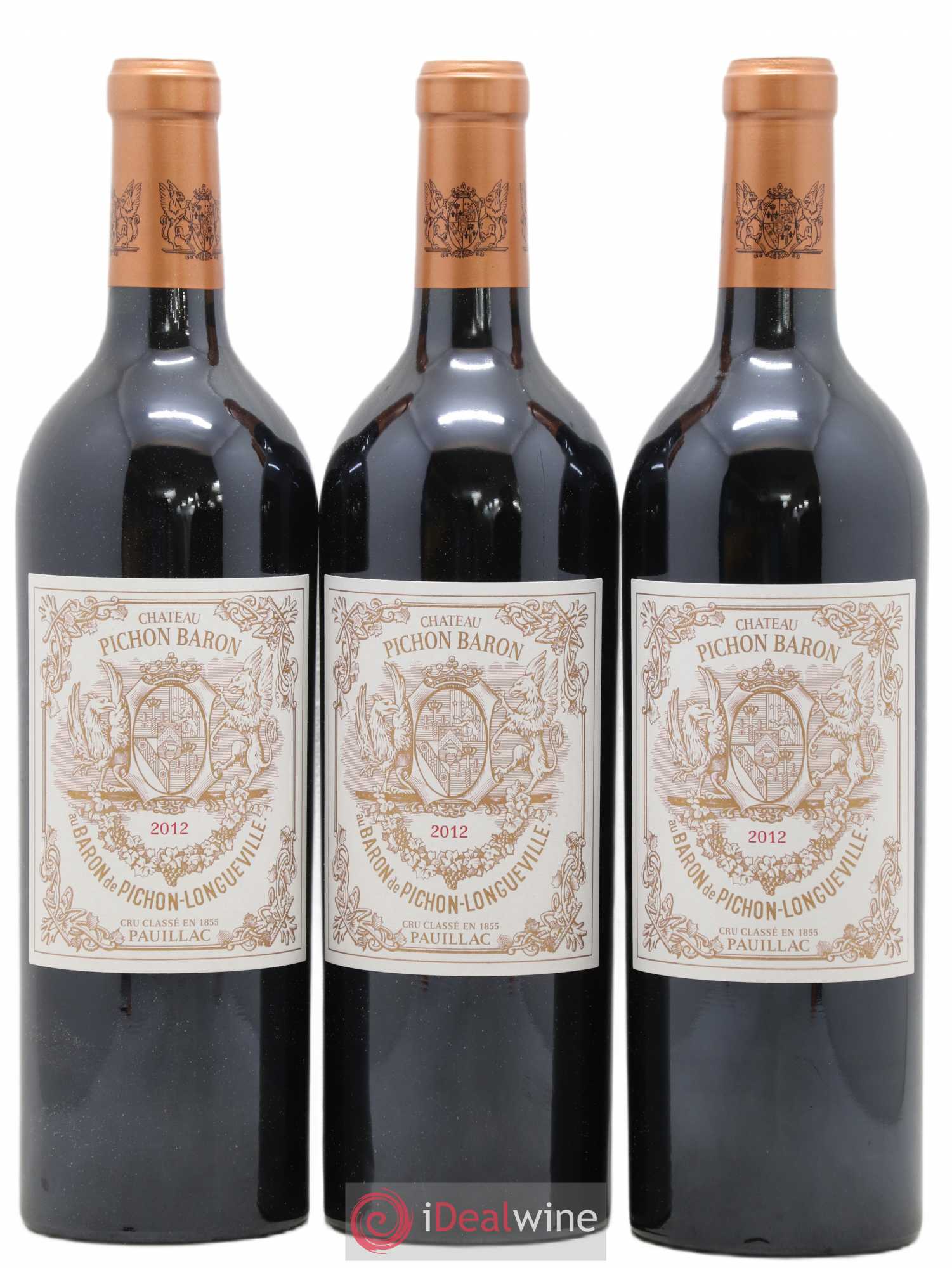 Pichon Longueville Baron 2ème Grand Cru Classé 2012 - Lot de 12 bouteilles - 2