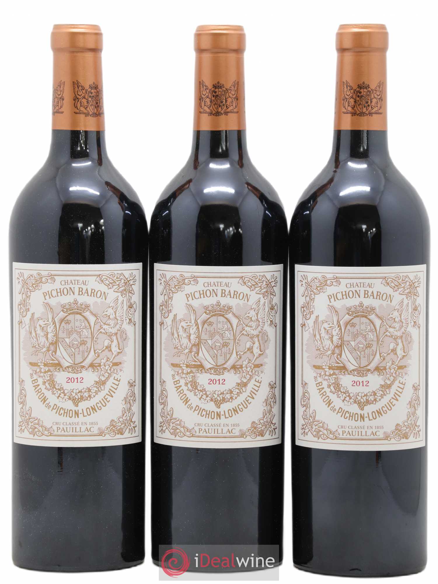 Pichon Longueville Baron 2ème Grand Cru Classé 2012 - Lot de 12 bouteilles - 3