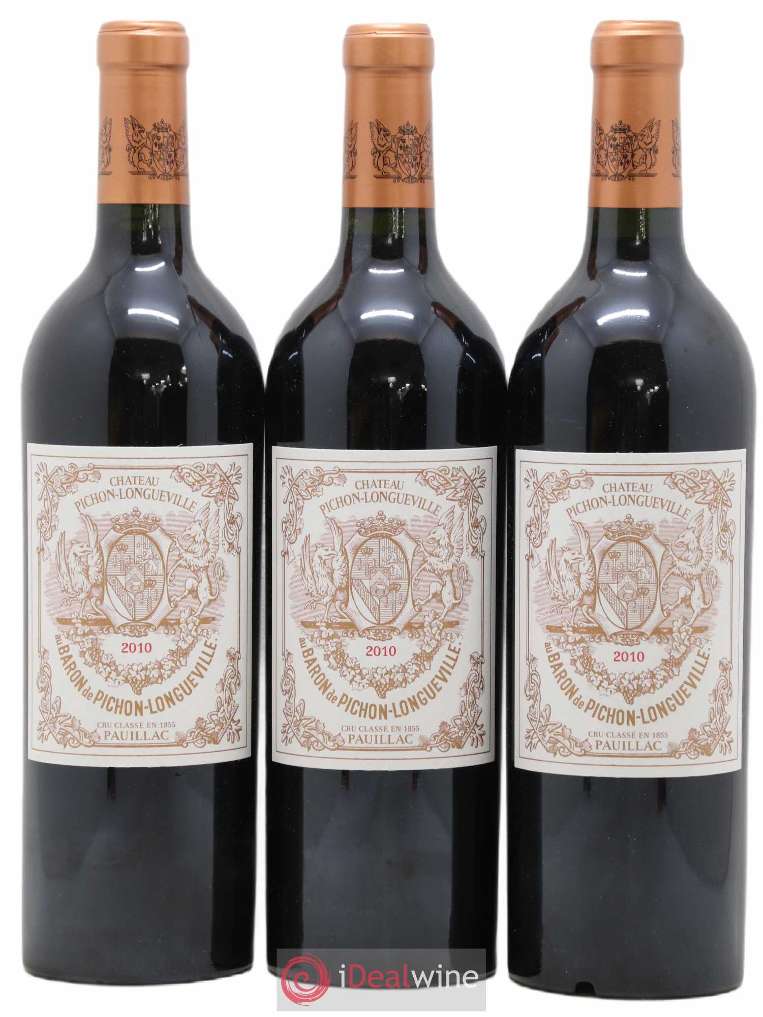 Pichon Longueville Baron 2ème Grand Cru Classé 2010 - Lotto di 12 bottiglie - 1