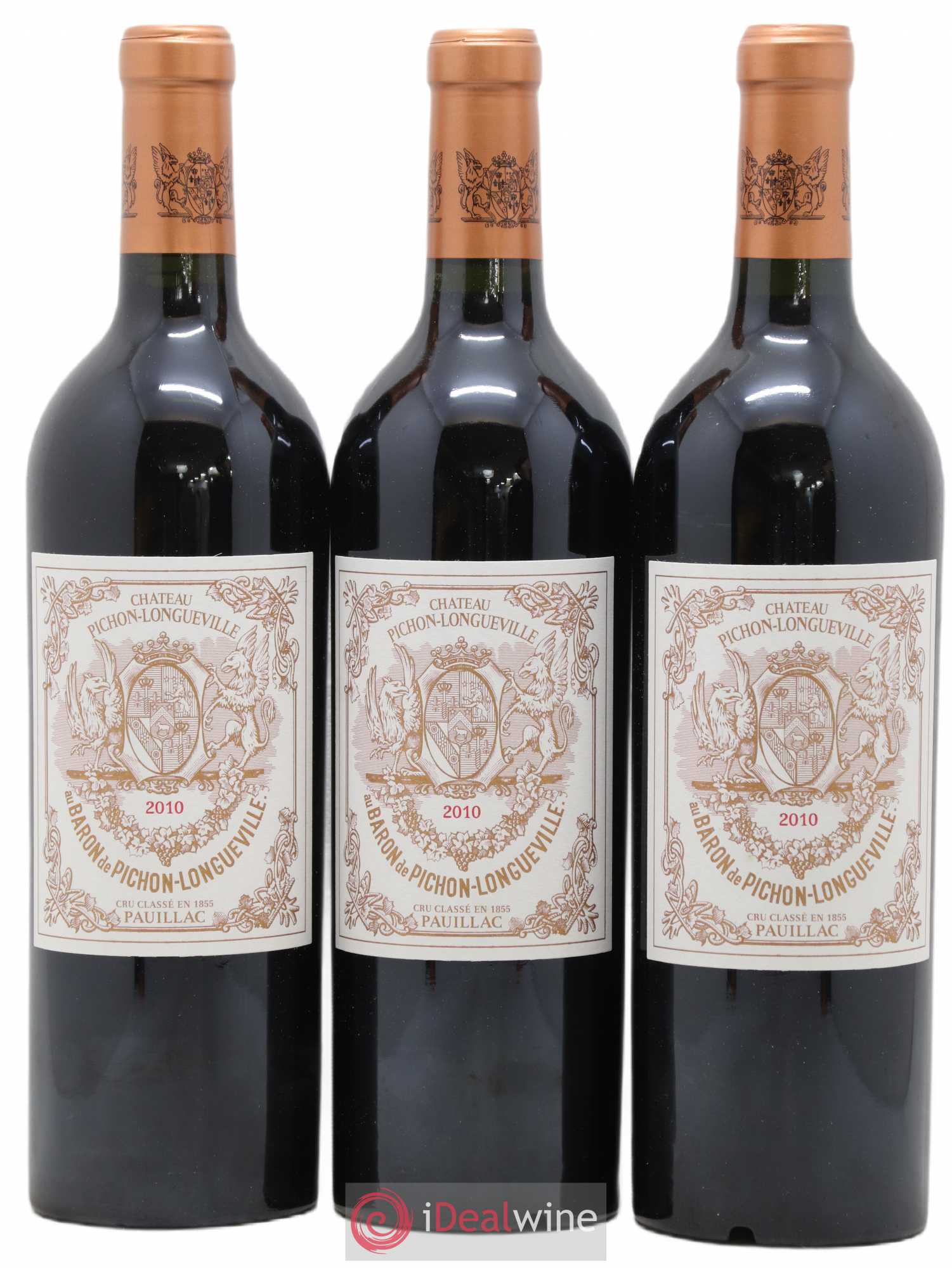 Pichon Longueville Baron 2ème Grand Cru Classé 2010 - Lotto di 12 bottiglie - 2