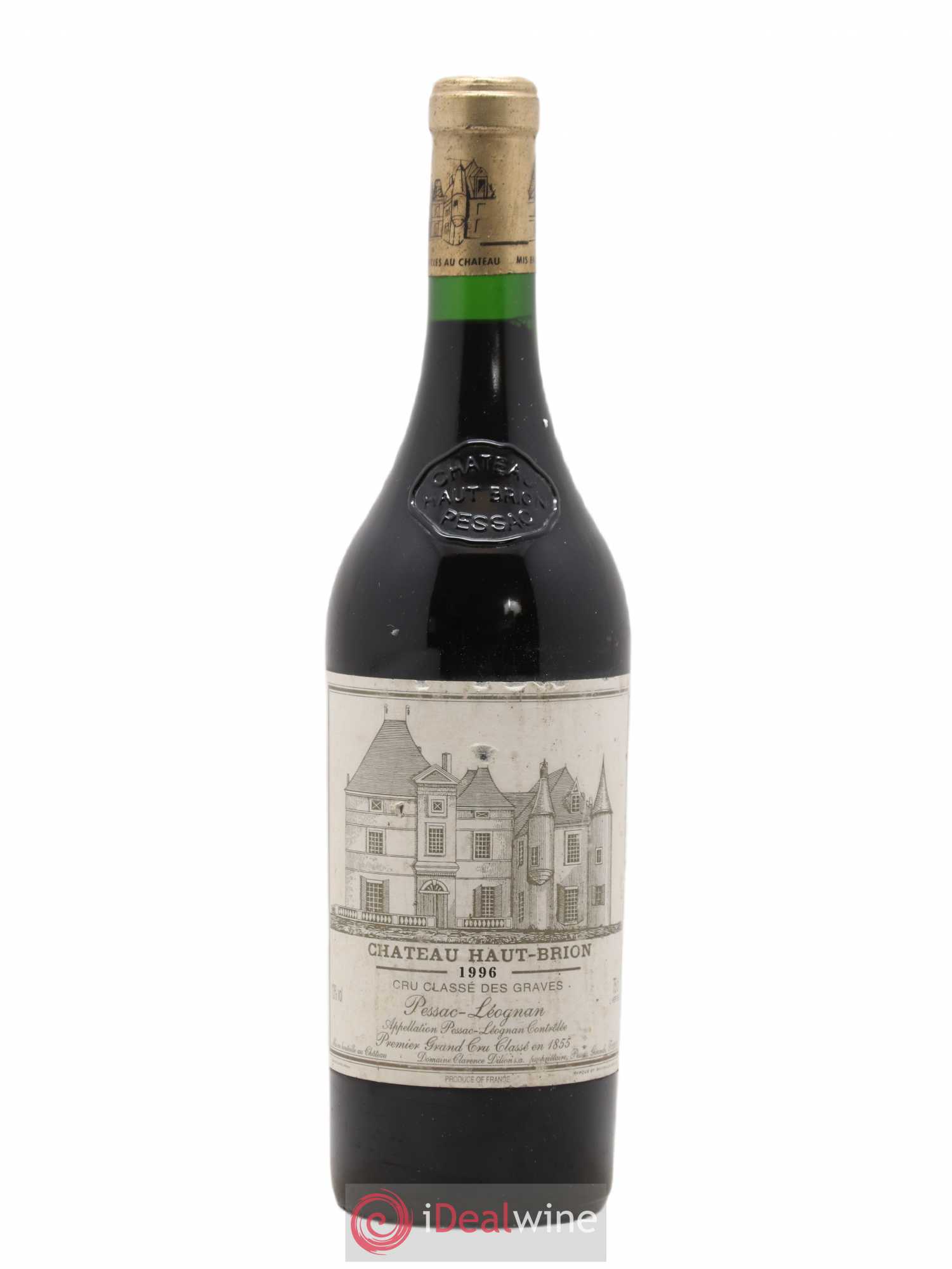 Château Haut Brion 1er Grand Cru Classé 1996 - Lot de 1 bouteille - 0