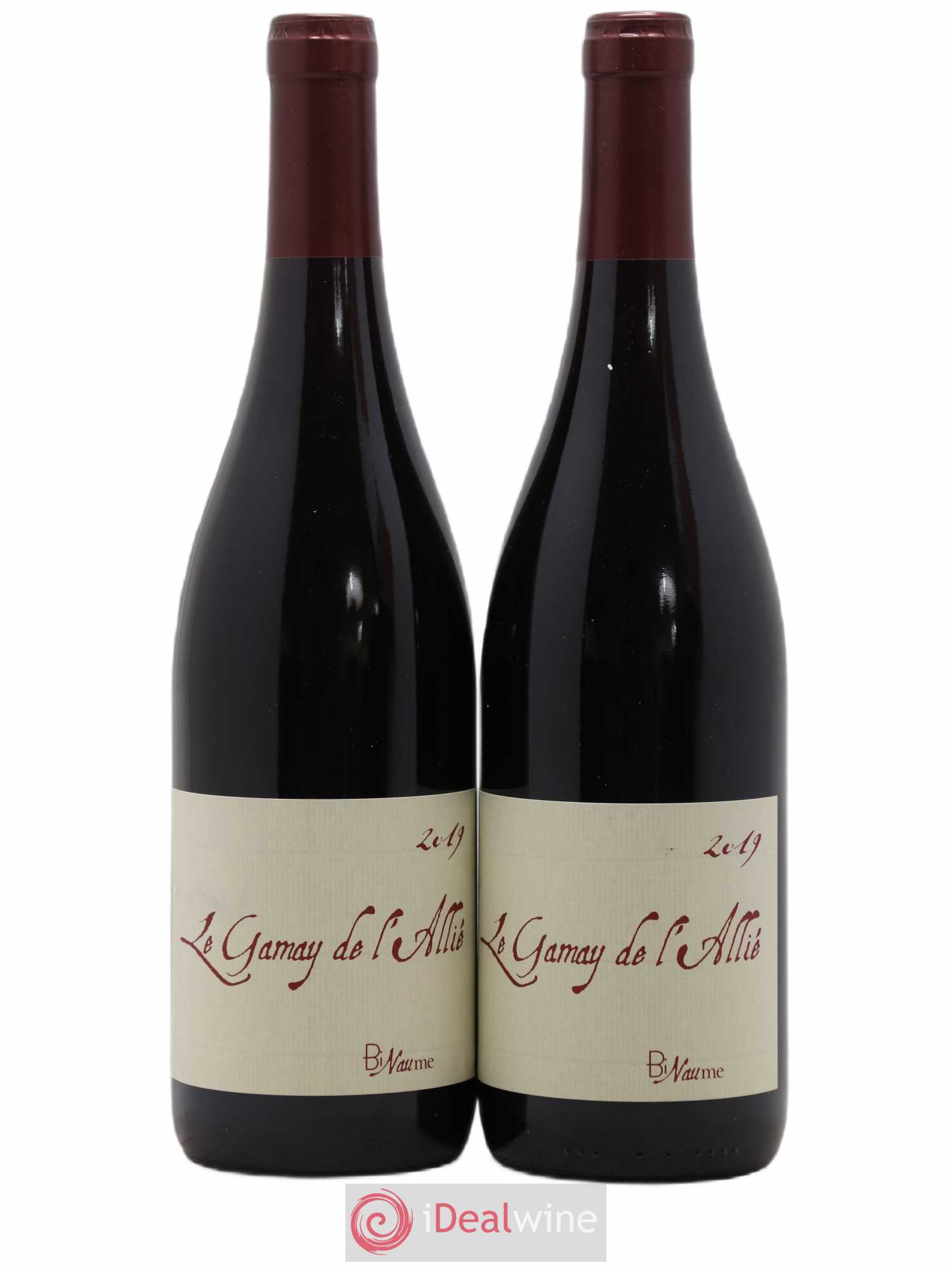 Vin de France Le Gamay de l'Allié Domaine Binaume Bizot-Naudin 2019 - Posten von 2 Flaschen - 0