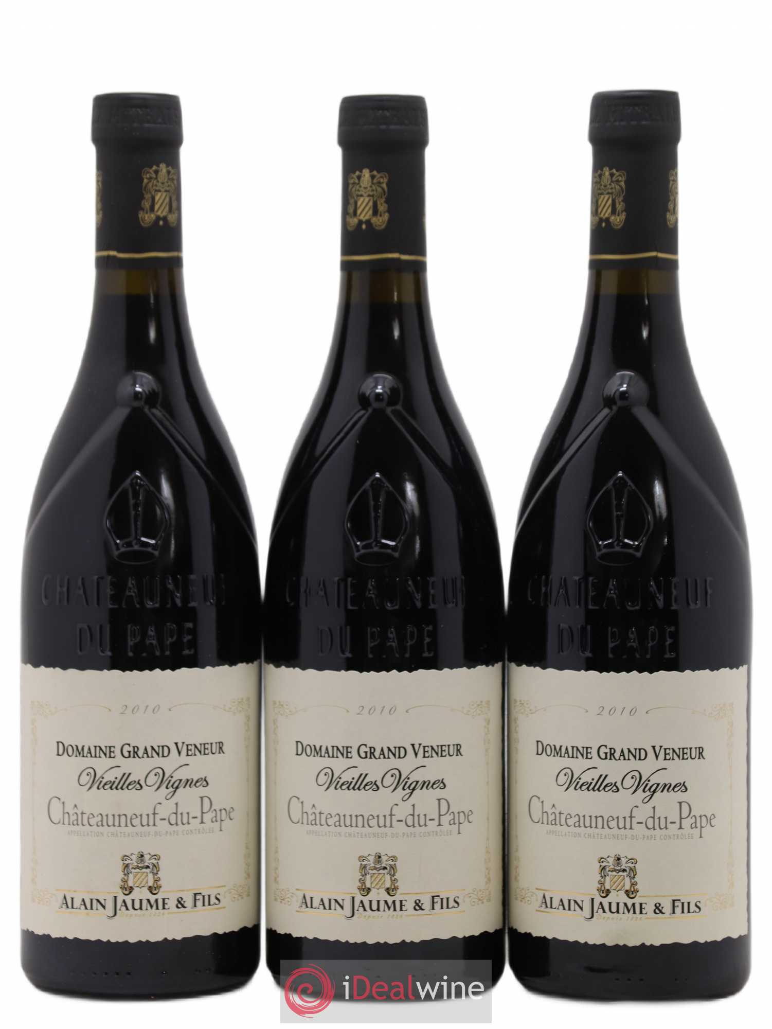 Châteauneuf-du-Pape Vieilles Vignes Grand Veneur (Domaine) 2010 - Lot de 12 bouteilles - 1