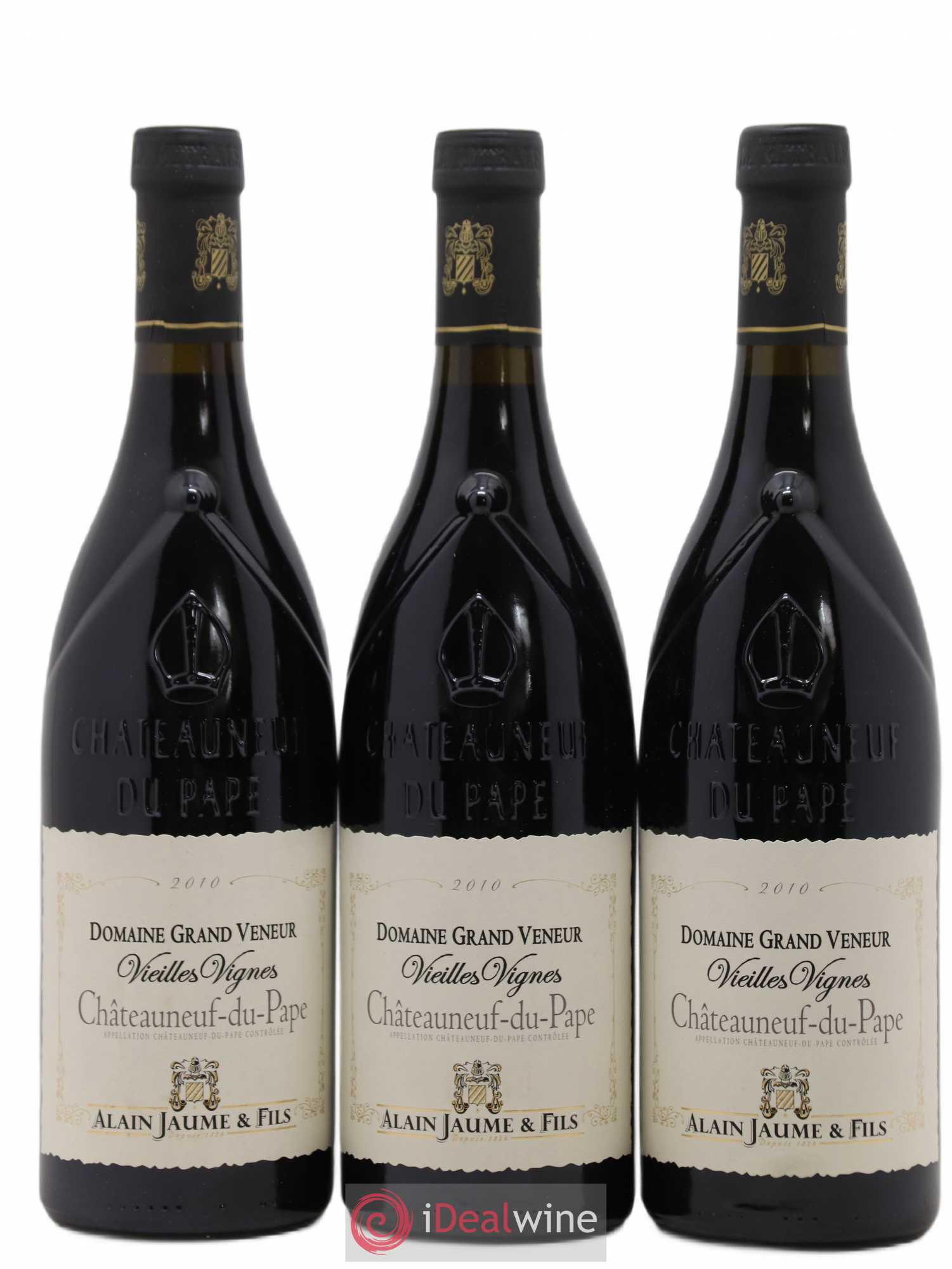 Châteauneuf-du-Pape Vieilles Vignes Grand Veneur (Domaine) 2010 - Lot de 12 bouteilles - 5