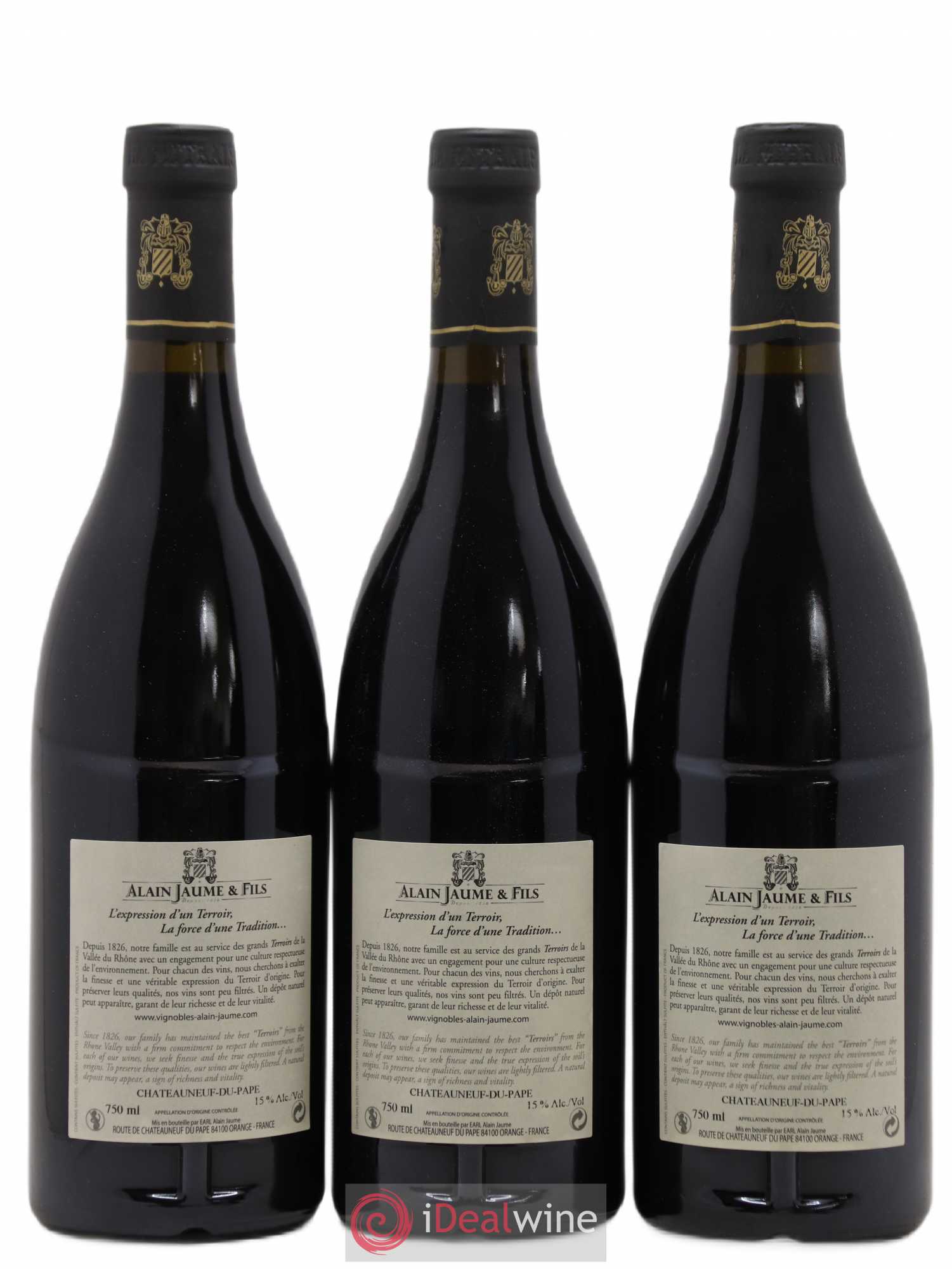 Châteauneuf-du-Pape Vieilles Vignes Grand Veneur (Domaine) 2010 - Lot de 12 bouteilles - 8