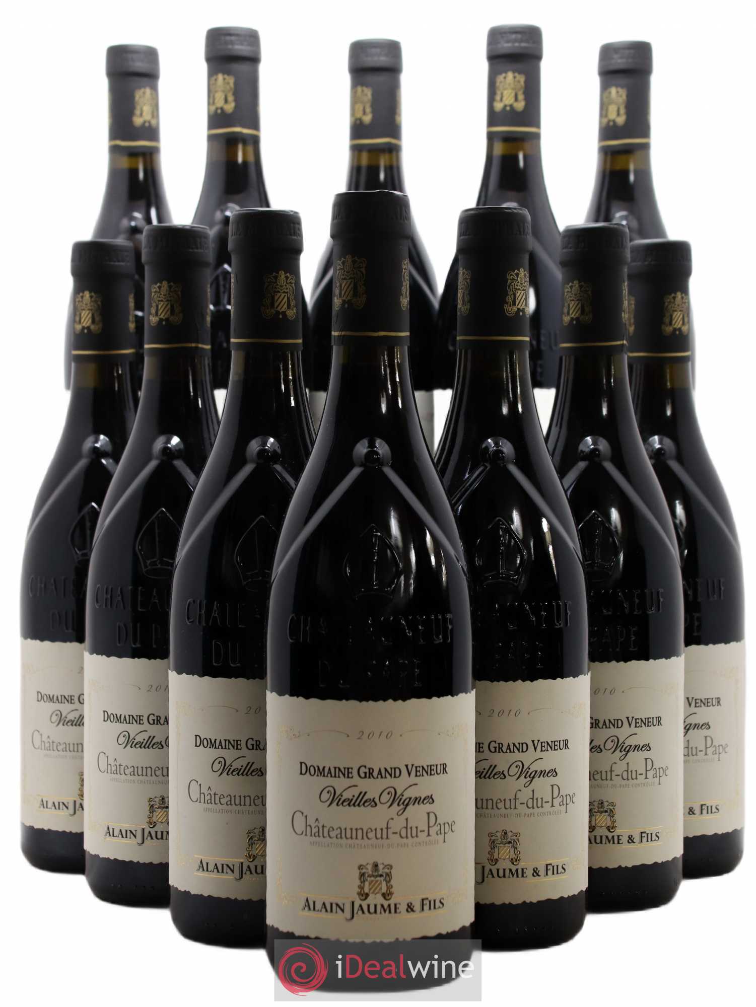Châteauneuf-du-Pape Vieilles Vignes Grand Veneur (Domaine) 2010 - Lot de 12 bouteilles - 0