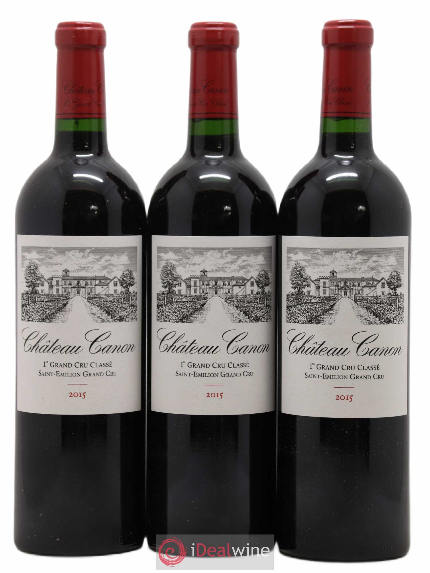 Château Canon 1er Grand Cru Classé B (sans prix de réserve) 2015 - Lot de 6 bouteilles - 1