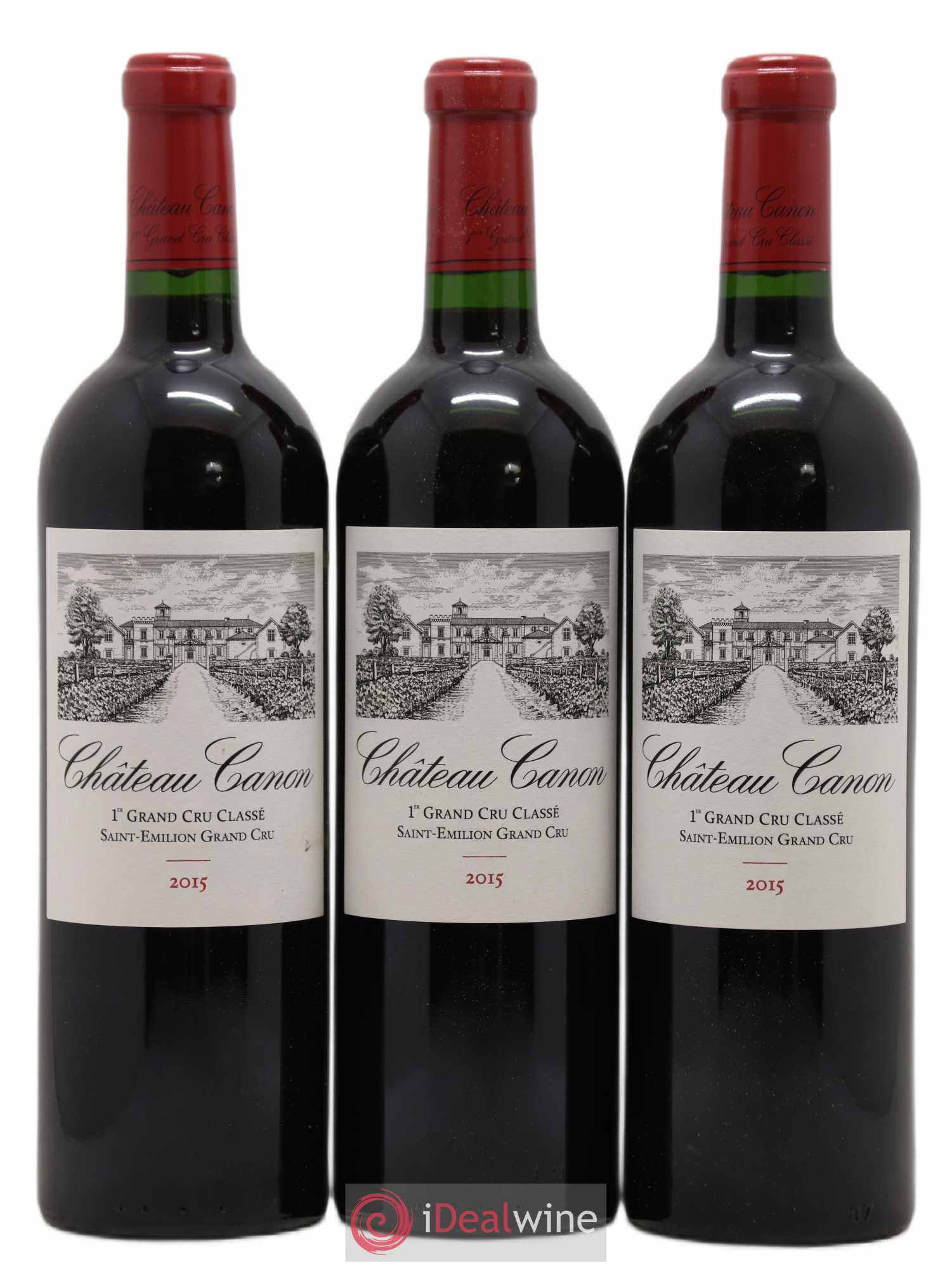 Château Canon 1er Grand Cru Classé B (sans prix de réserve) 2015 - Lot de 6 bouteilles - 3