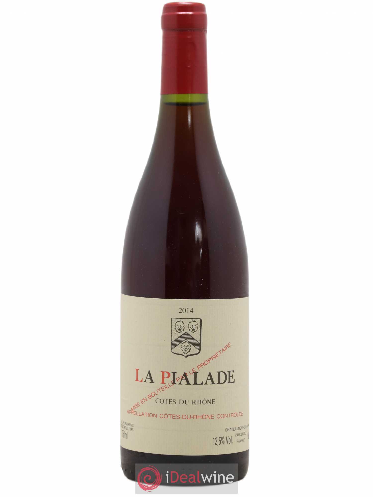 Côtes-du-Rhône La Pialade Emmanuel Reynaud 2014 - Lot de 1 bouteille - 0