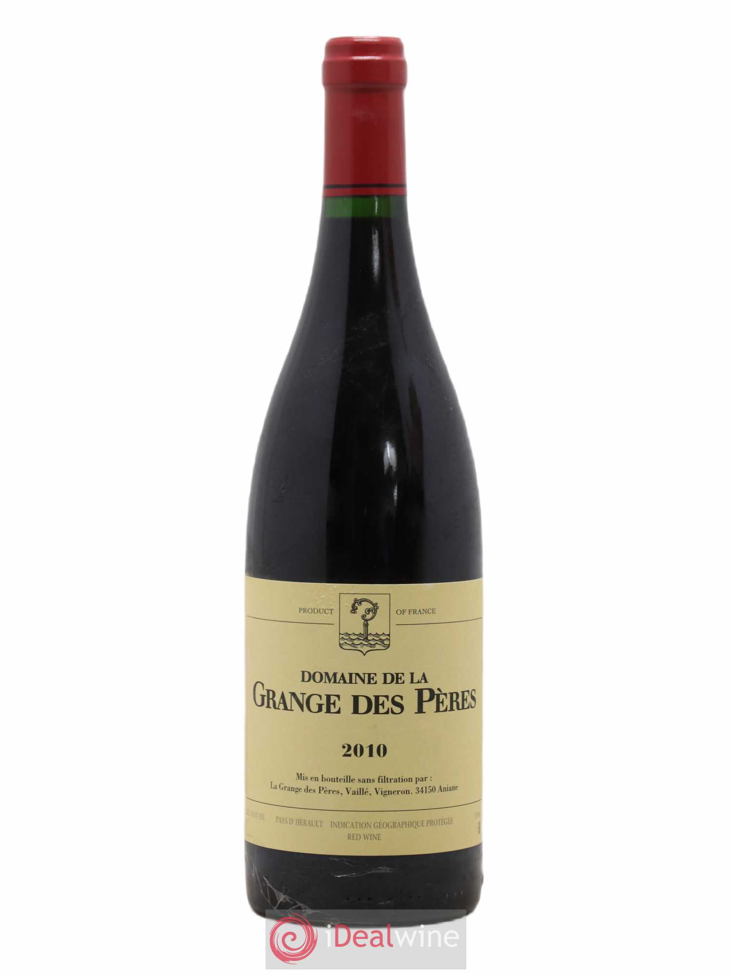 Pays d'Hérault Grange des Pères Laurent Vaillé 2010 - Lot de 1 bouteille - 0