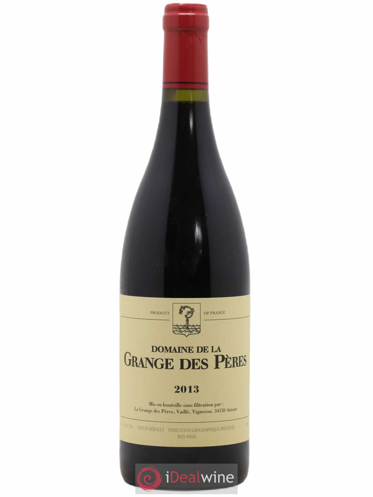 Pays d'Hérault Grange des Pères Laurent Vaillé 2013 - Lot de 1 bouteille - 0