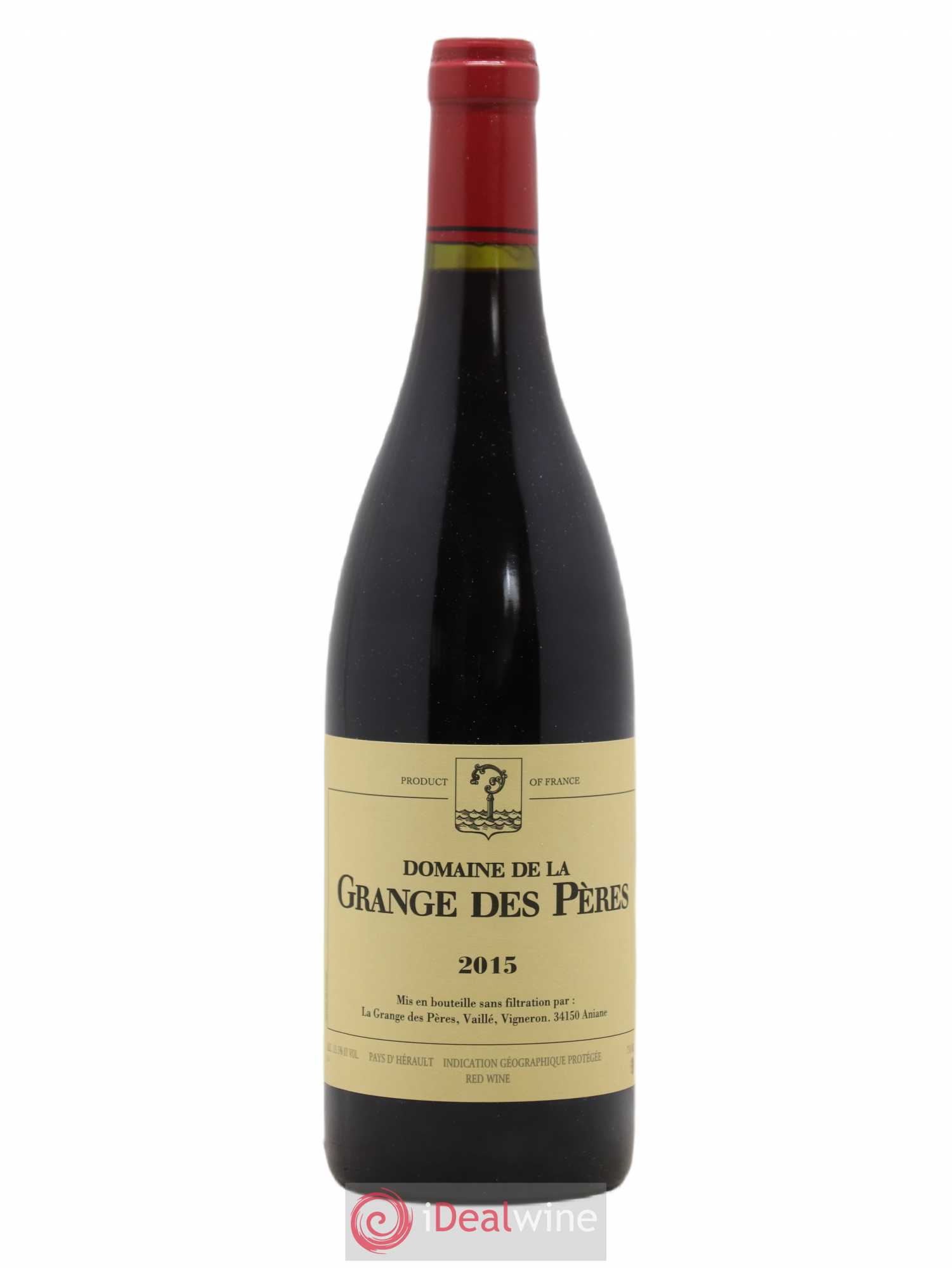 Pays d'Hérault Grange des Pères Laurent Vaillé 2015 - Lot de 1 bouteille - 0