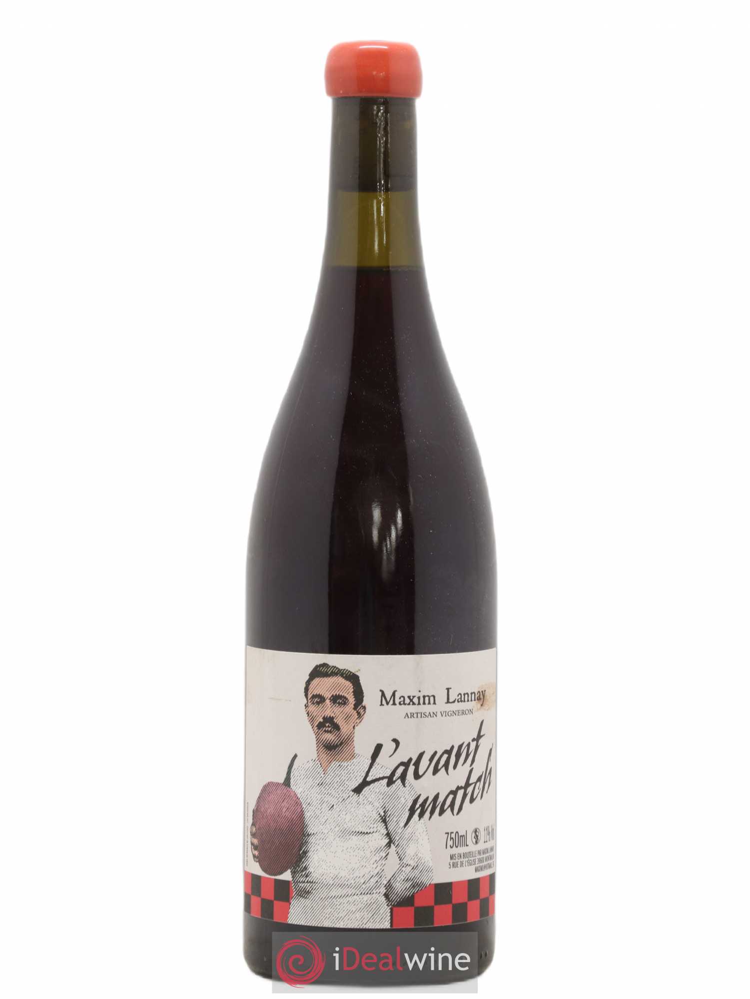 Vin de France L'Avant Match Maxim Lannay 2018 - Lot de 1 bouteille - 0