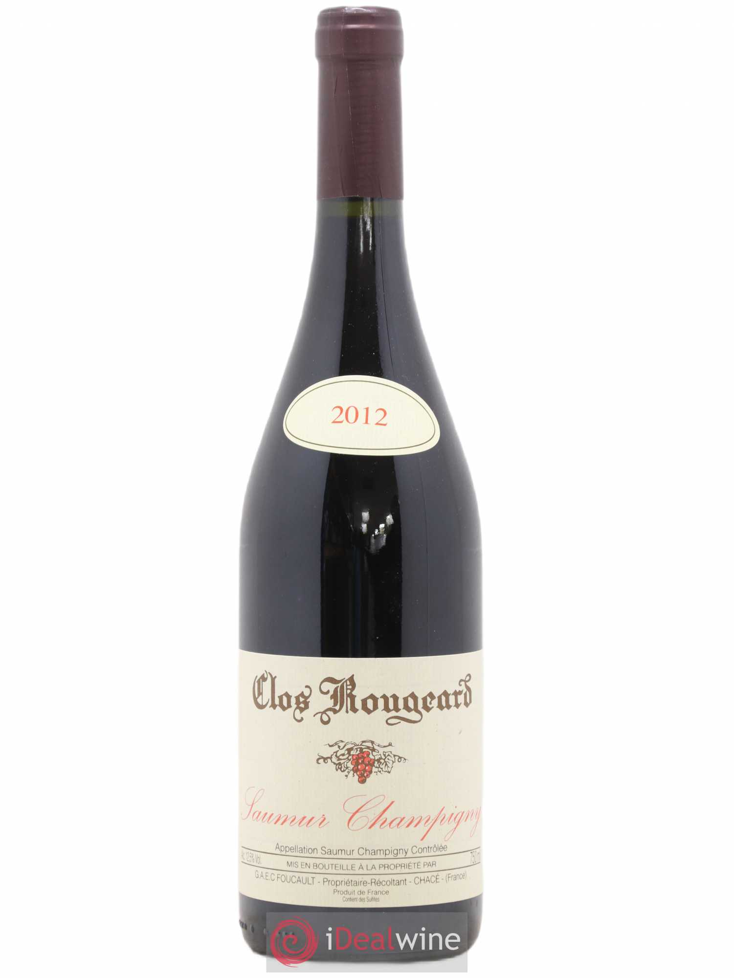 Saumur-Champigny Clos Rougeard 2012 - Posten von 1 Flasche - 0