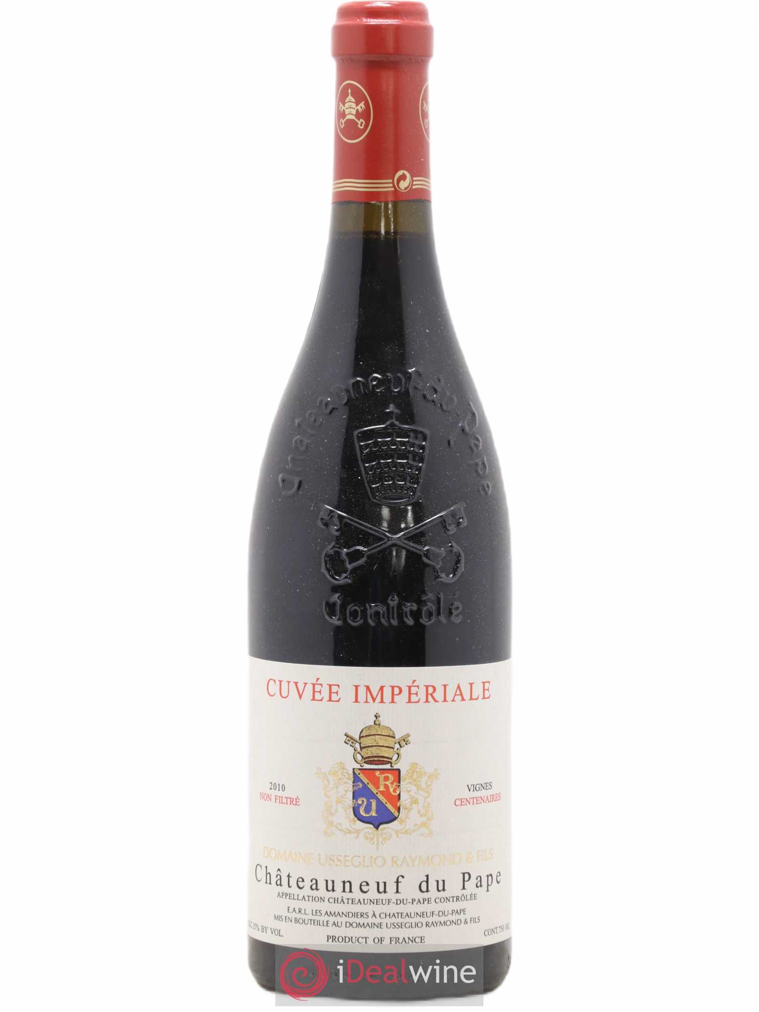 Châteauneuf-du-Pape Cuvée Impériale Raymond Usseglio & Fils (Domaine) 2010 - Lot de 1 bouteille - 0