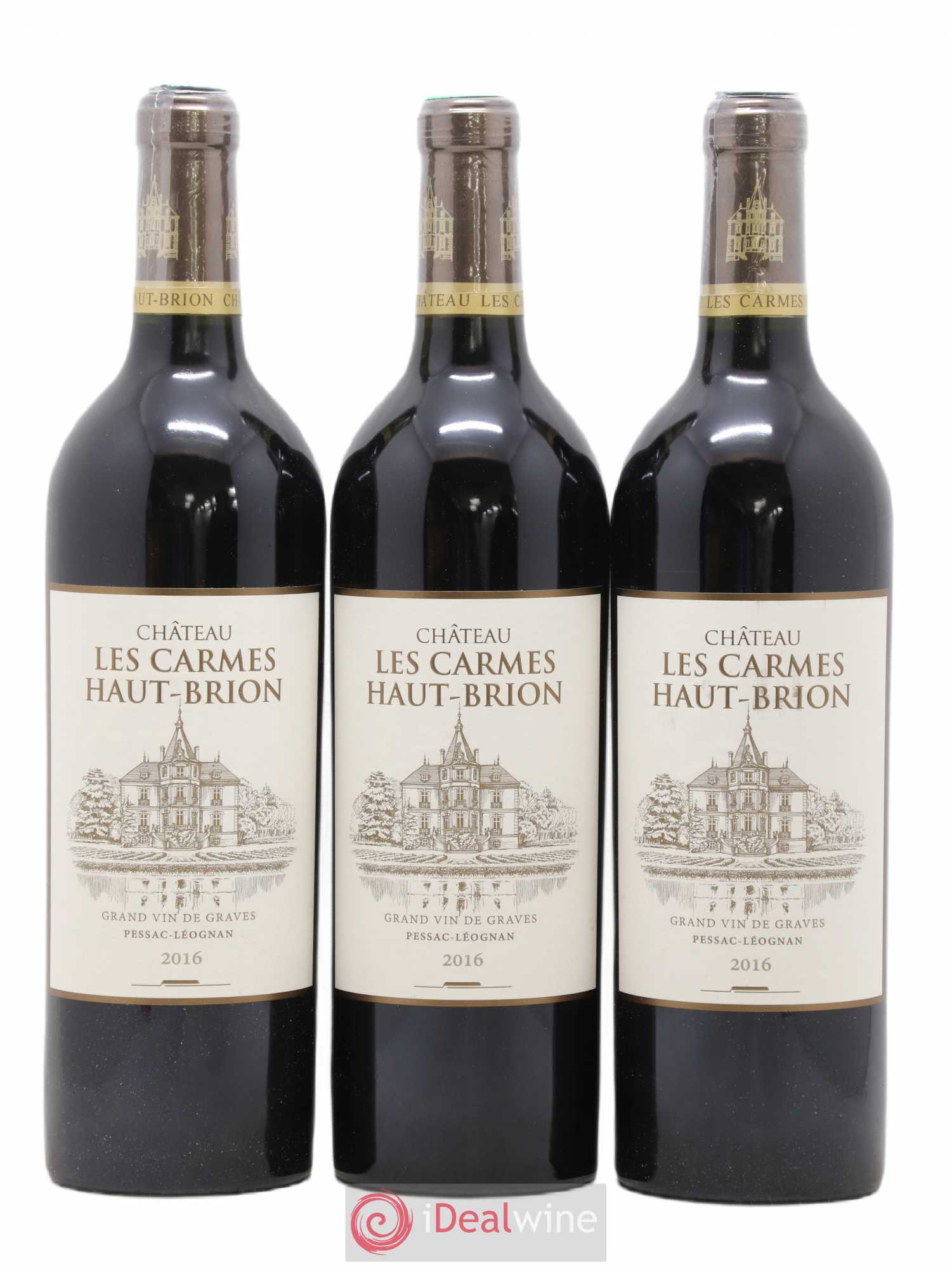 Château Les Carmes Haut-Brion 2016 - Lot de 6 bouteilles - 3
