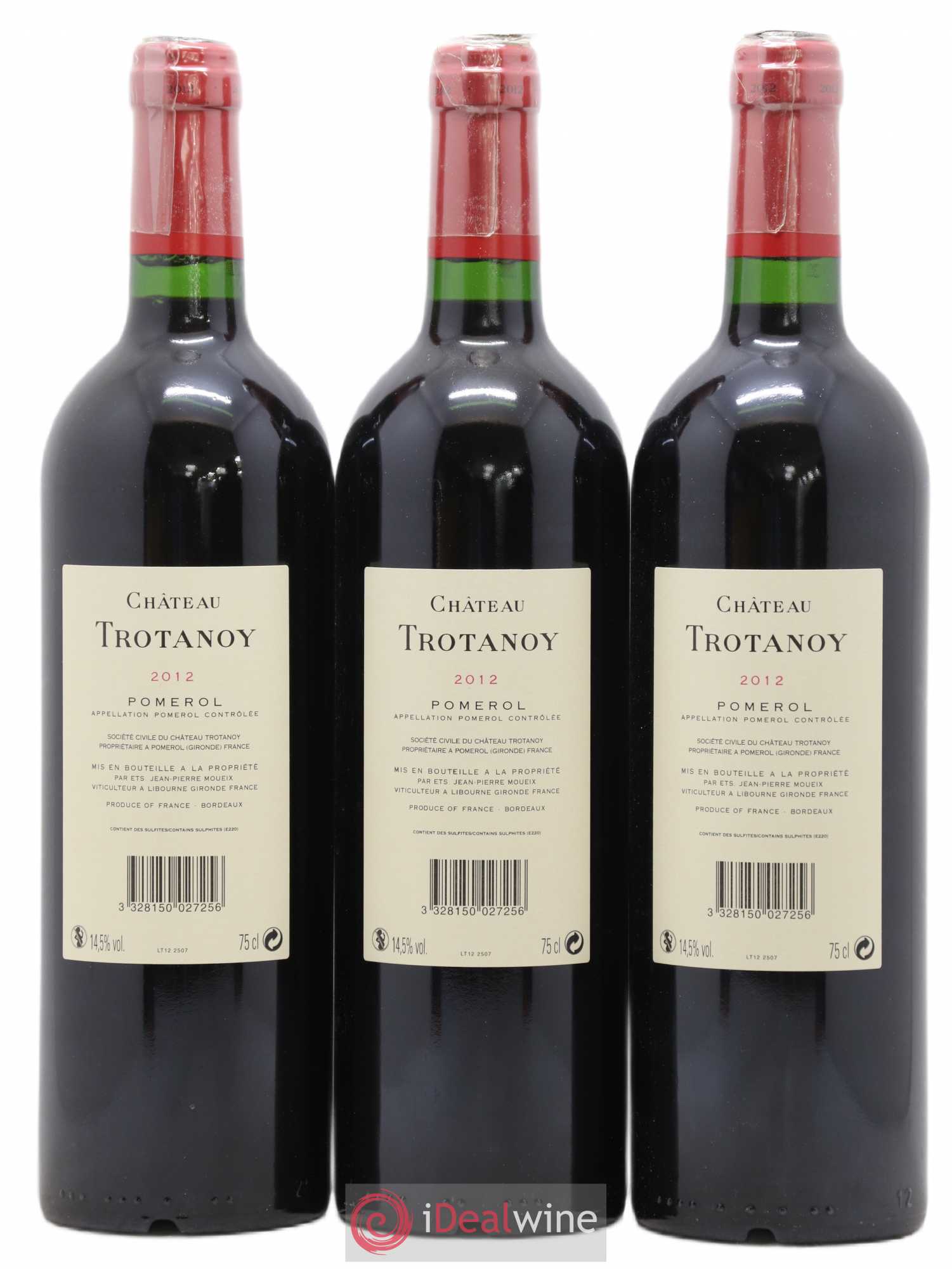 Château Trotanoy 2012 - Lot de 6 bouteilles - 2