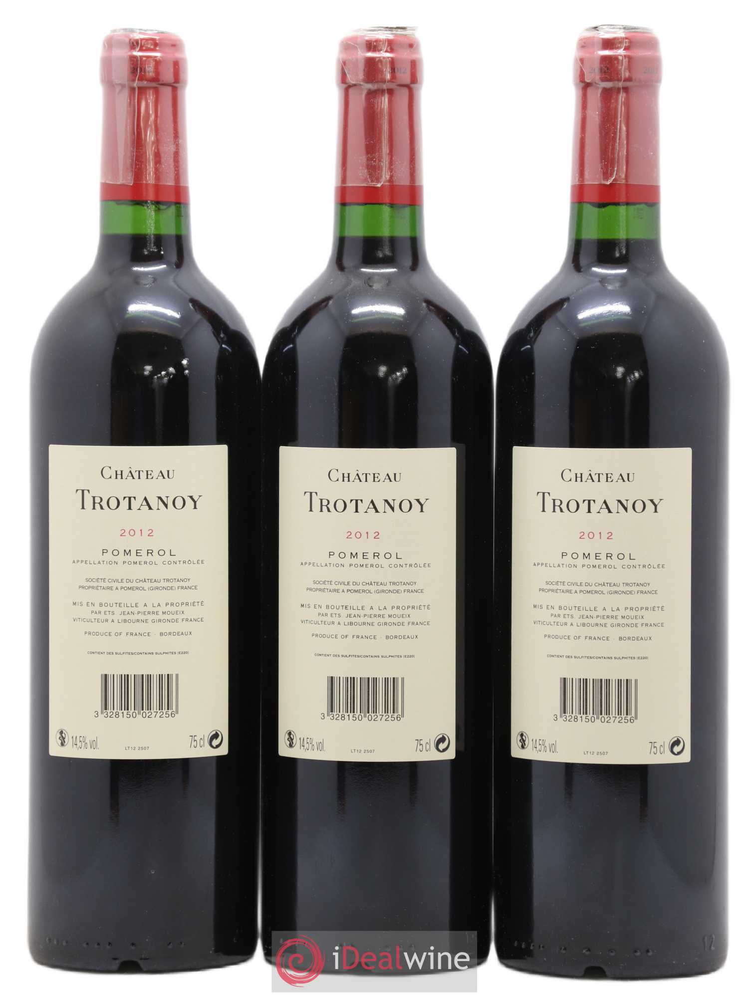 Château Trotanoy 2012 - Lot de 6 bouteilles - 4