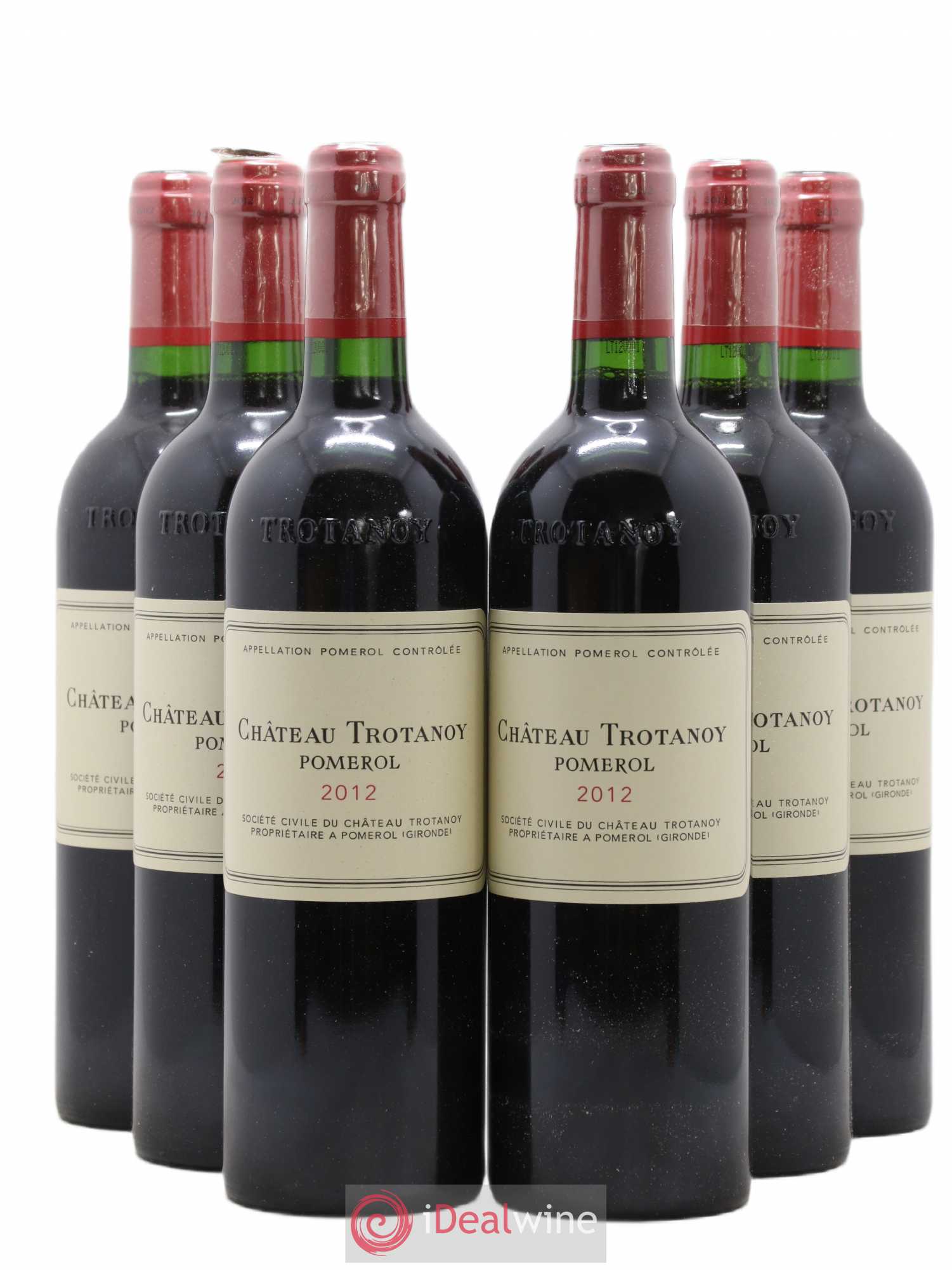 Château Trotanoy 2012 - Lot de 6 bouteilles - 0