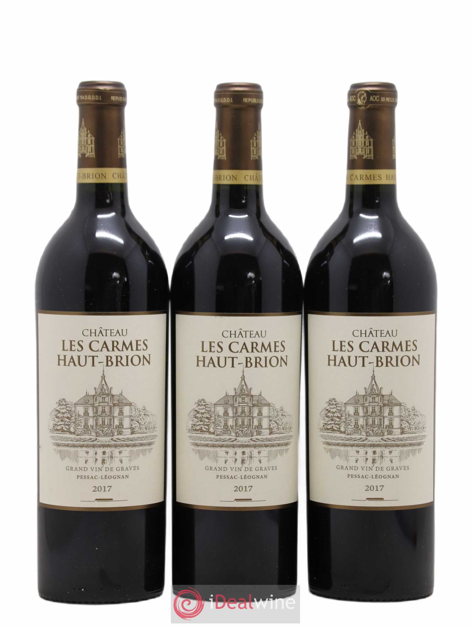 Château Les Carmes Haut-Brion 2017 - Lot de 6 bouteilles - 2