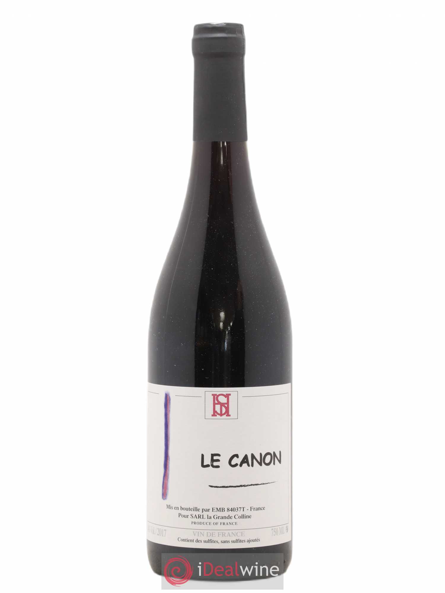 Vin de France Le Canon Hirotake Ooka - Domaine La Grande Colline 2017 - Lot de 1 bouteille - 0