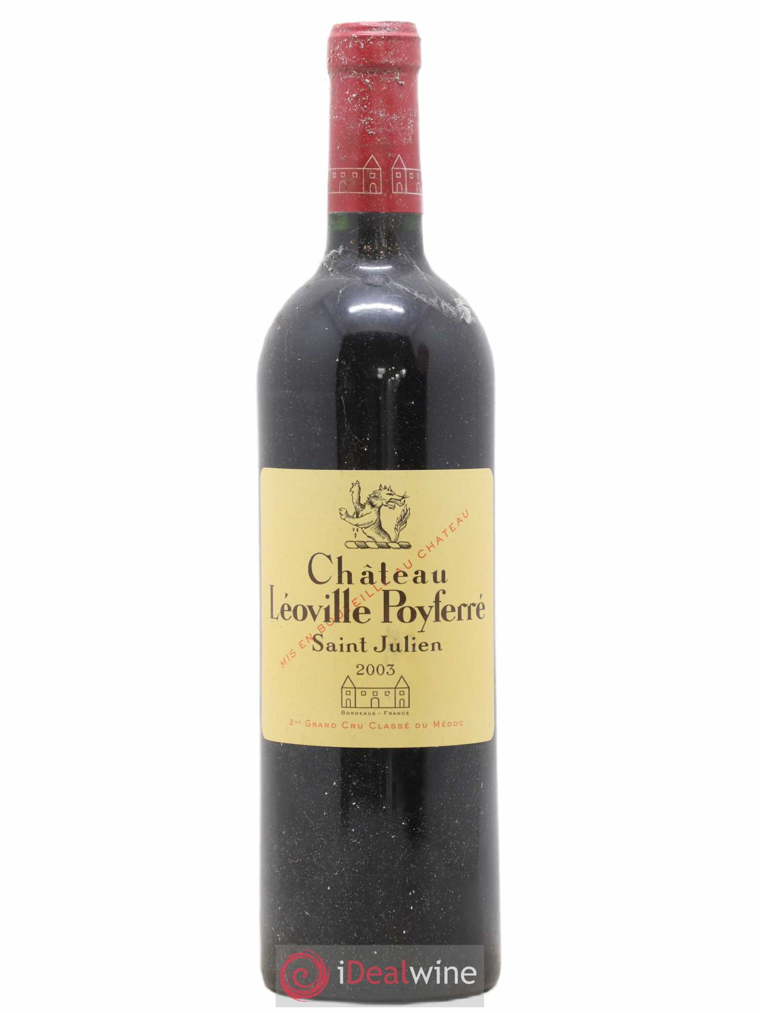 Château Léoville Poyferré 2ème Grand Cru Classé 2003 - Lot de 1 bouteille - 0
