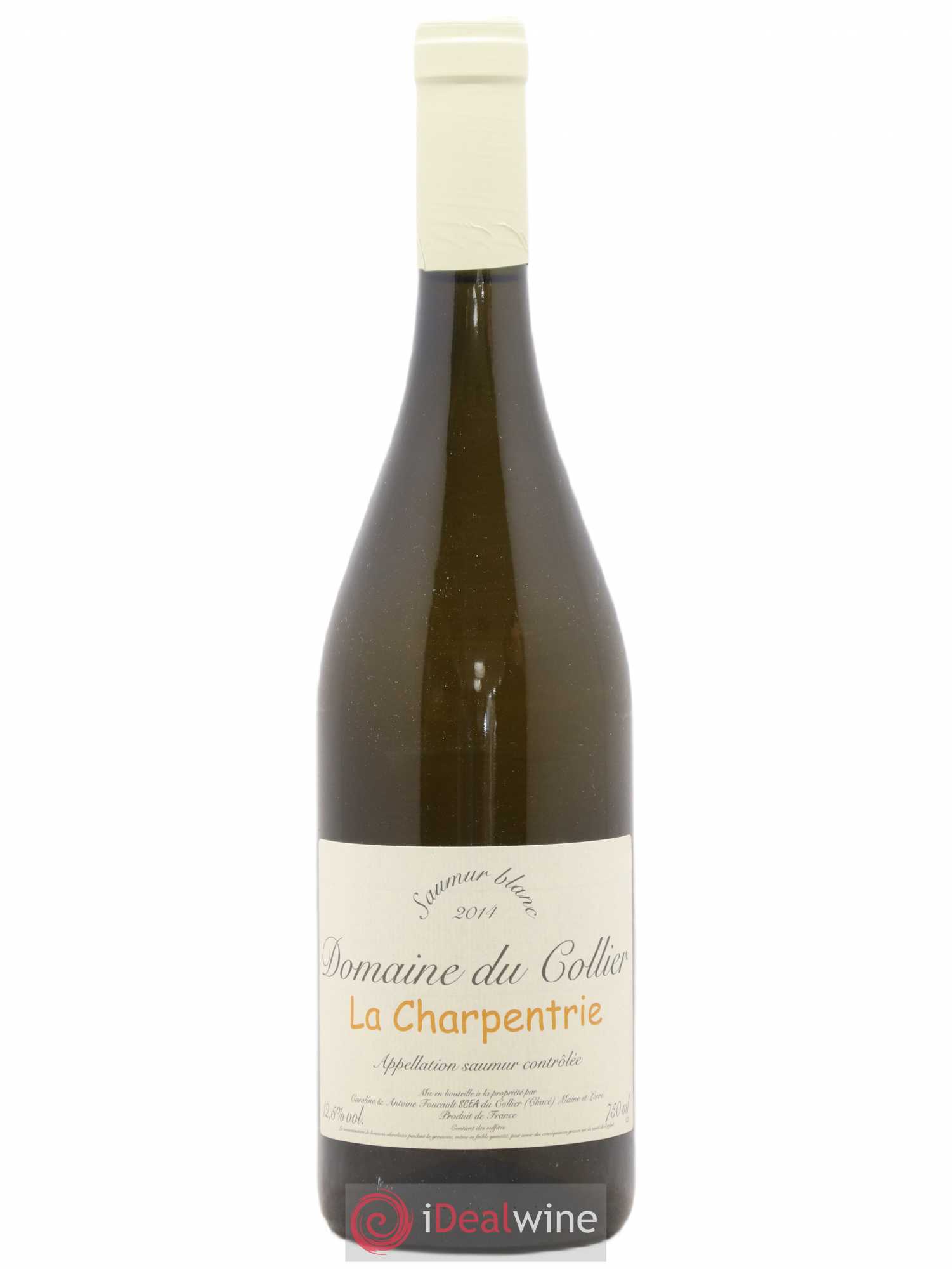 Saumur La Charpentrie Domaine du Collier 2014 - Lot de 1 bouteille - 0