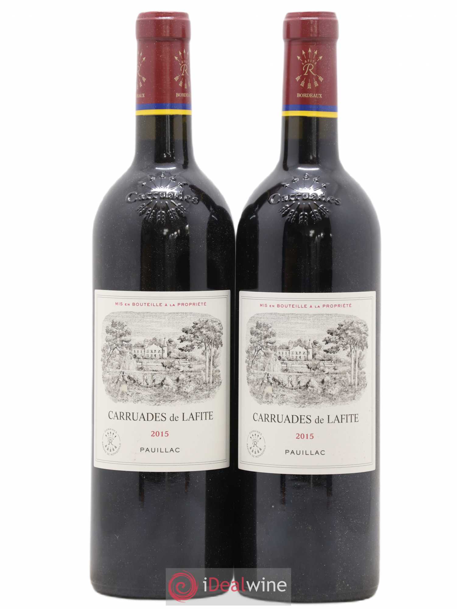 Carruades de Lafite Rothschild Second Vin 2015 - Lot de 2 bouteilles - 0