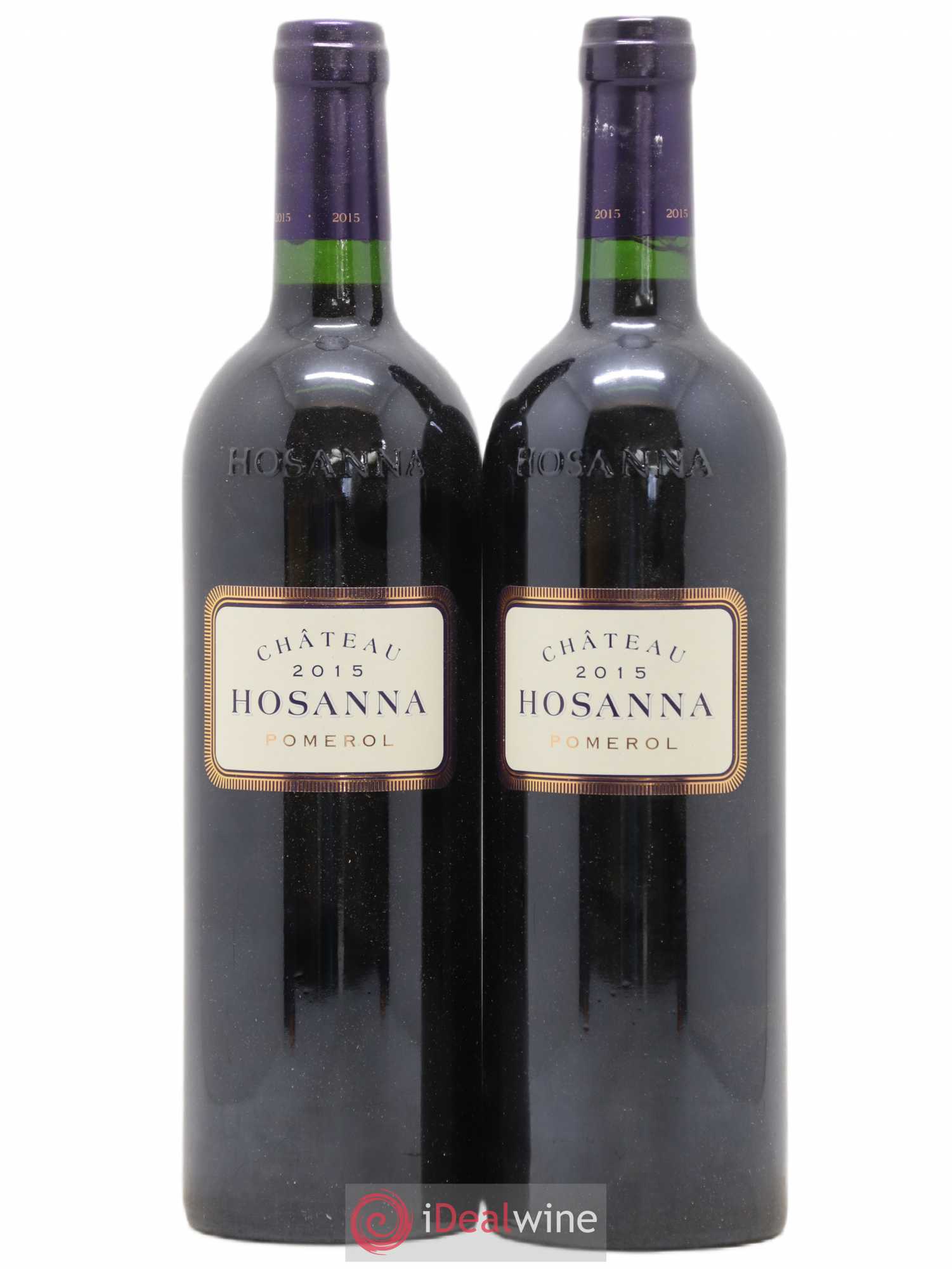 Château Hosanna 2015 - Lot de 2 bouteilles - 0
