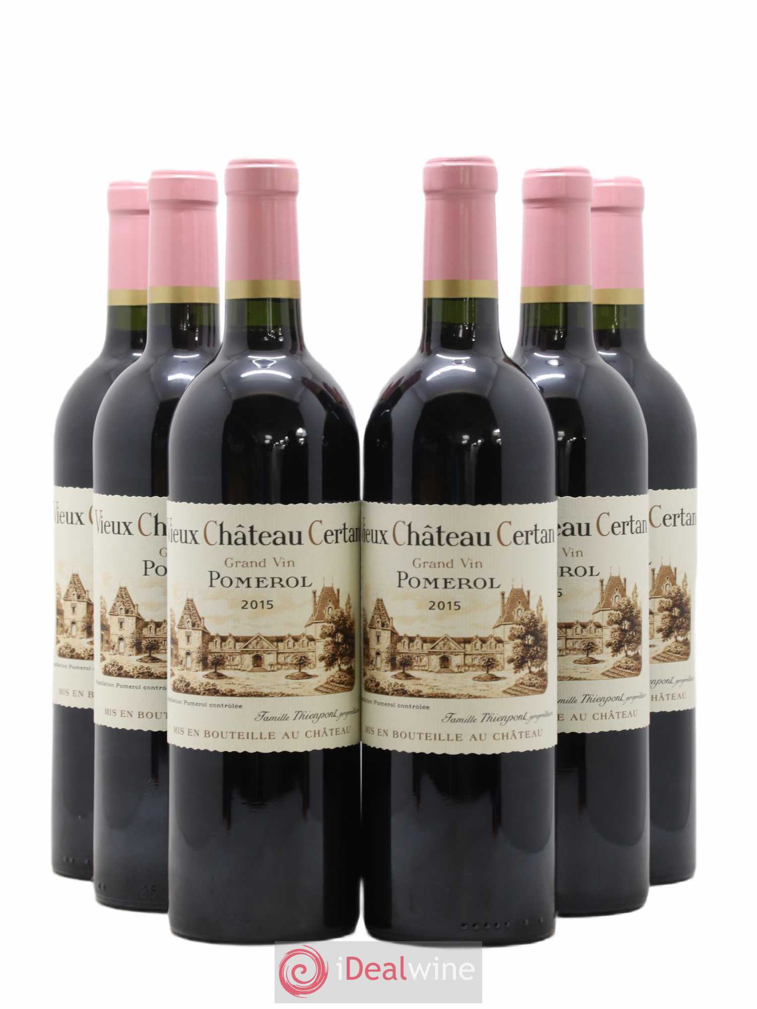 Vieux Château Certan 2015 - Lot de 6 bouteilles - 0