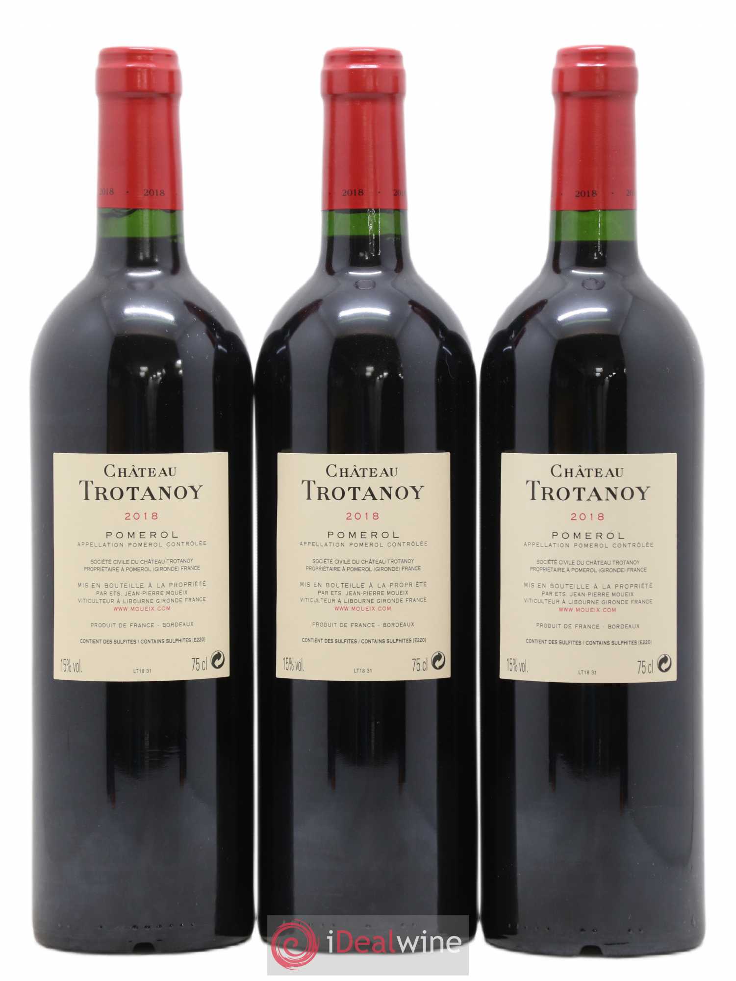 Château Trotanoy 2018 - Lot de 6 bouteilles - 2