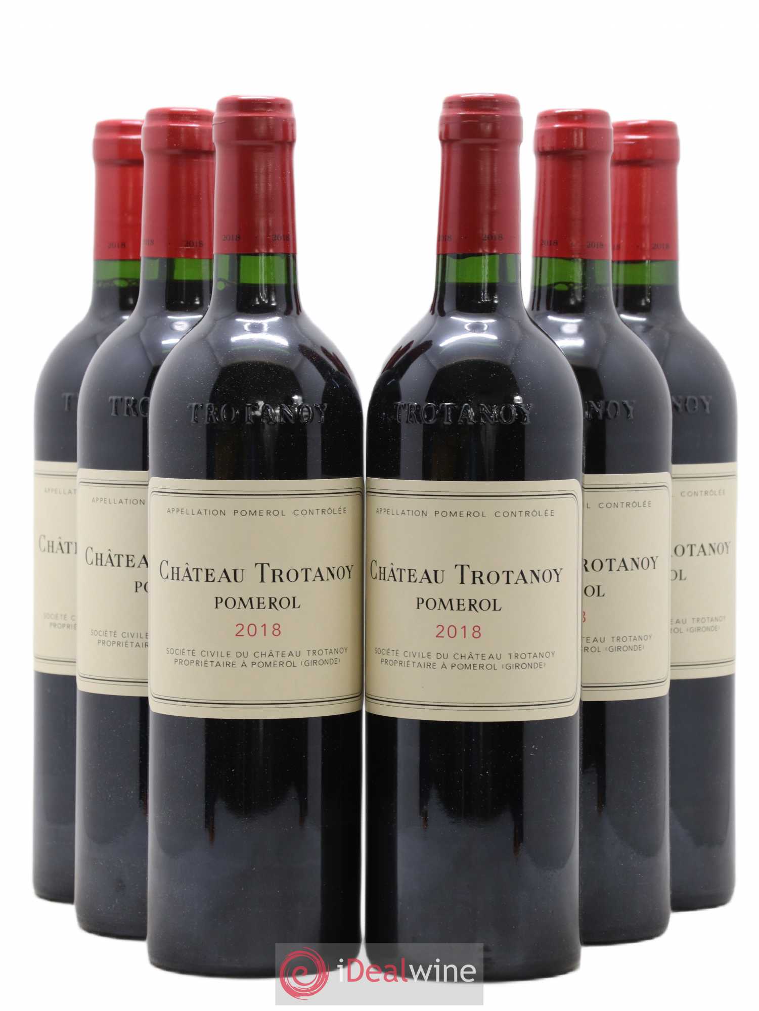 Château Trotanoy 2018 - Lot de 6 bouteilles - 0