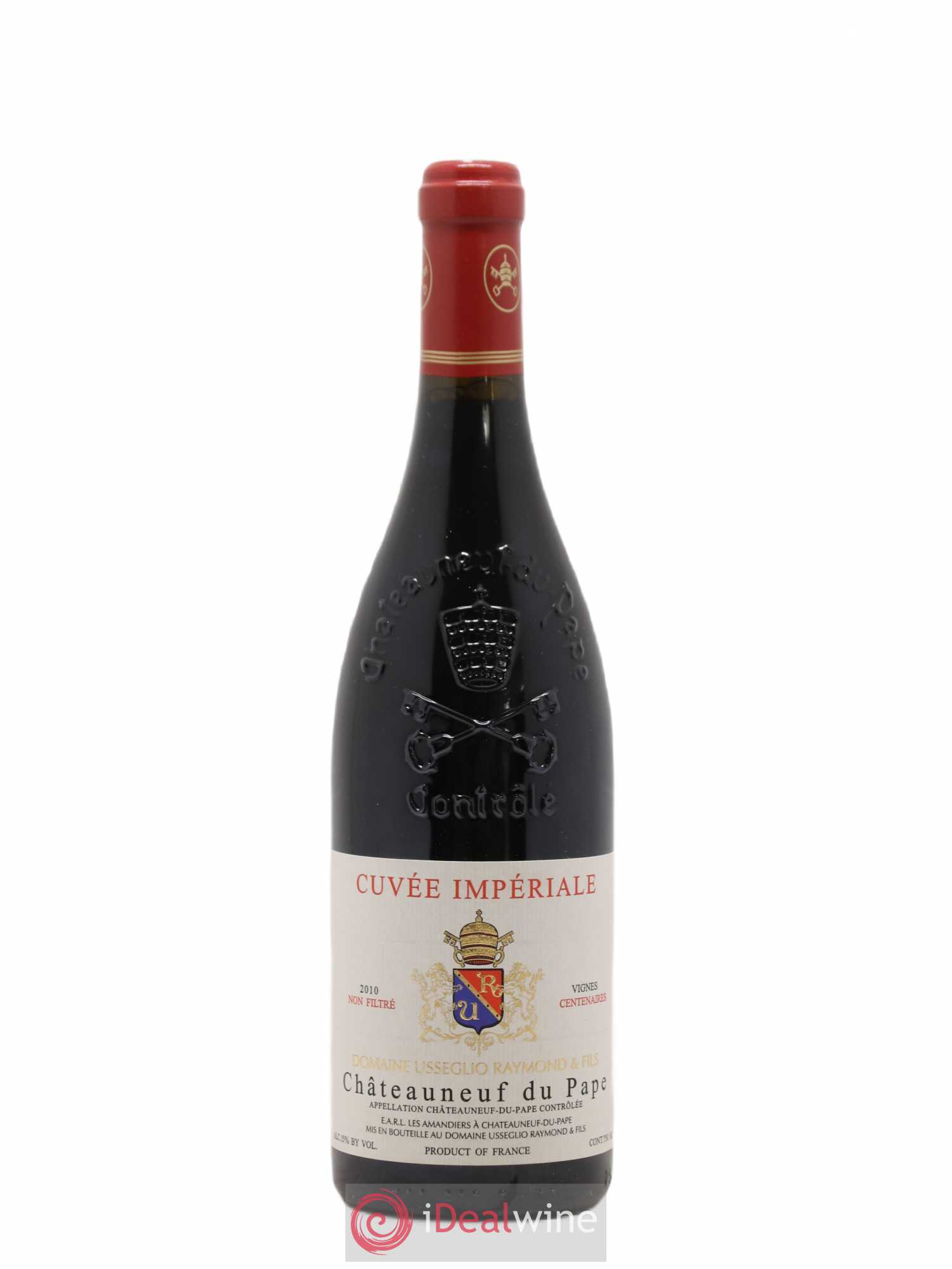 Châteauneuf-du-Pape Cuvée Impériale Raymond Usseglio & Fils (Domaine) 2010 - Lot de 1 bouteille - 0